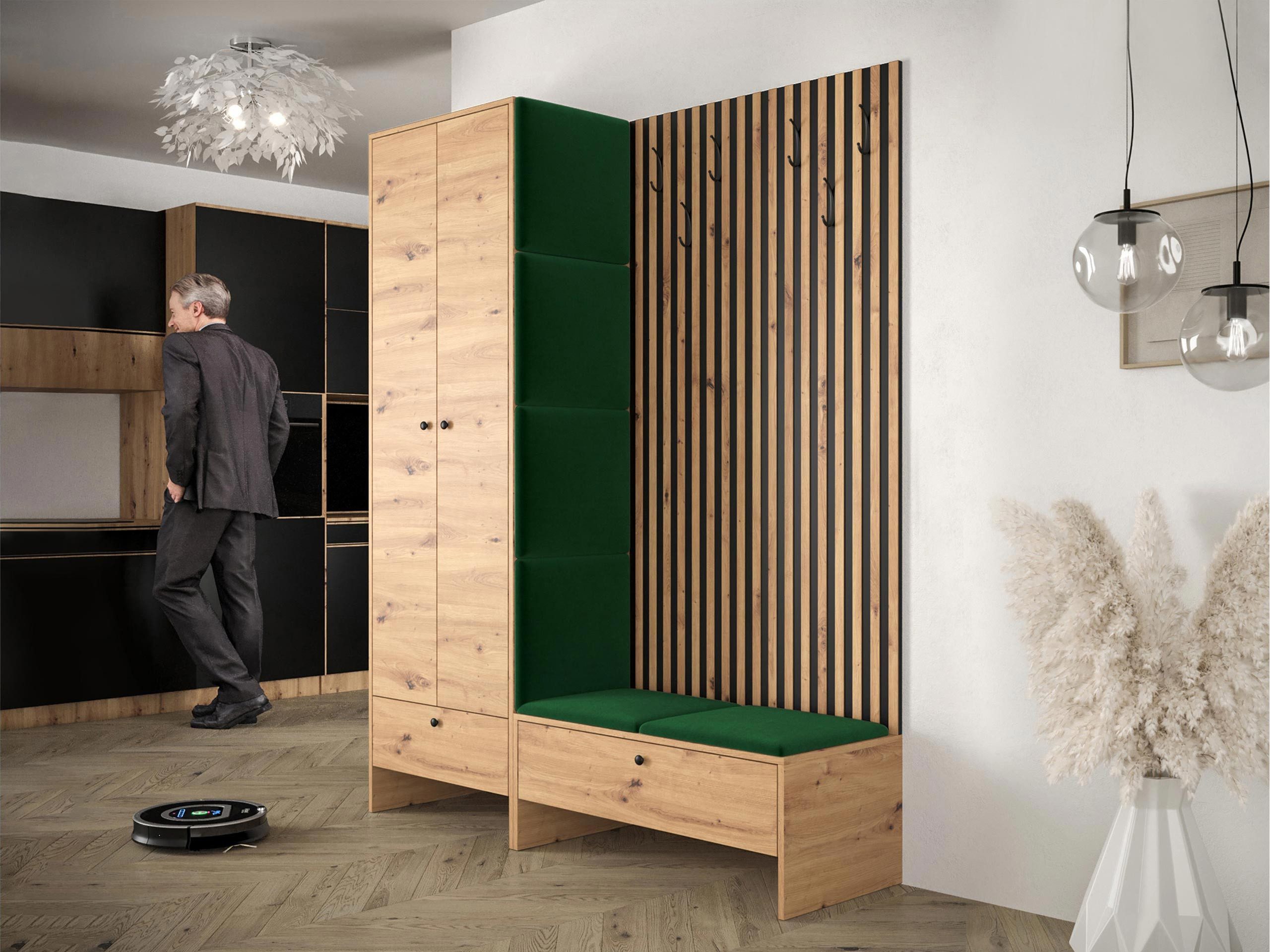 MIRJAN24 Garderoben-Set Balma III, (Komplett-Set, Kleiderschrank, günstig online kaufen