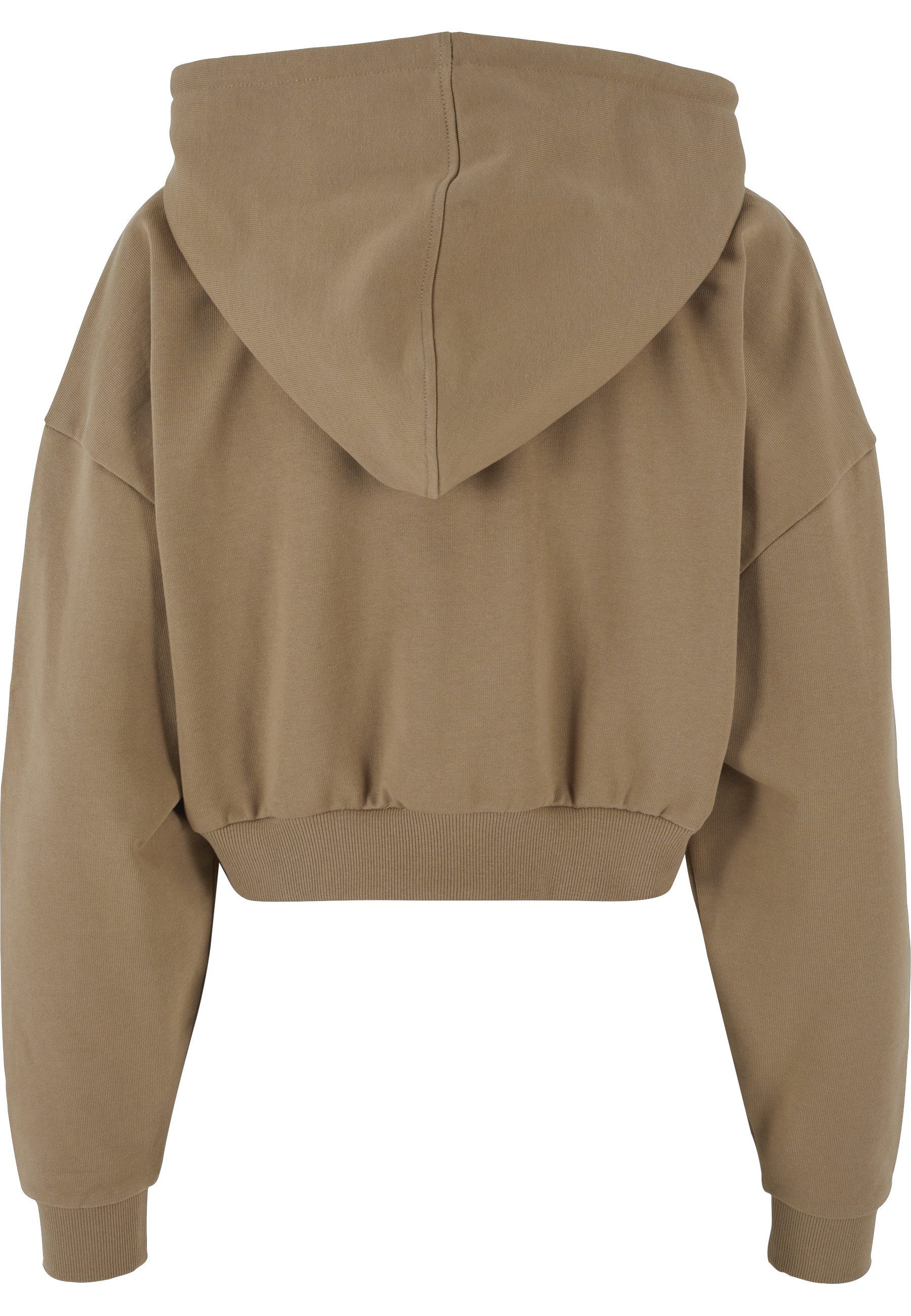 URBAN CLASSICS Kapuzensweatshirt Urban Classics Damen Ladies Cropped Heavy Hoody