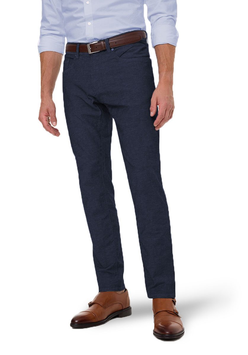 Pierre Cardin 5-Pocket-Hose Lyon Tapered Wool günstig online kaufen