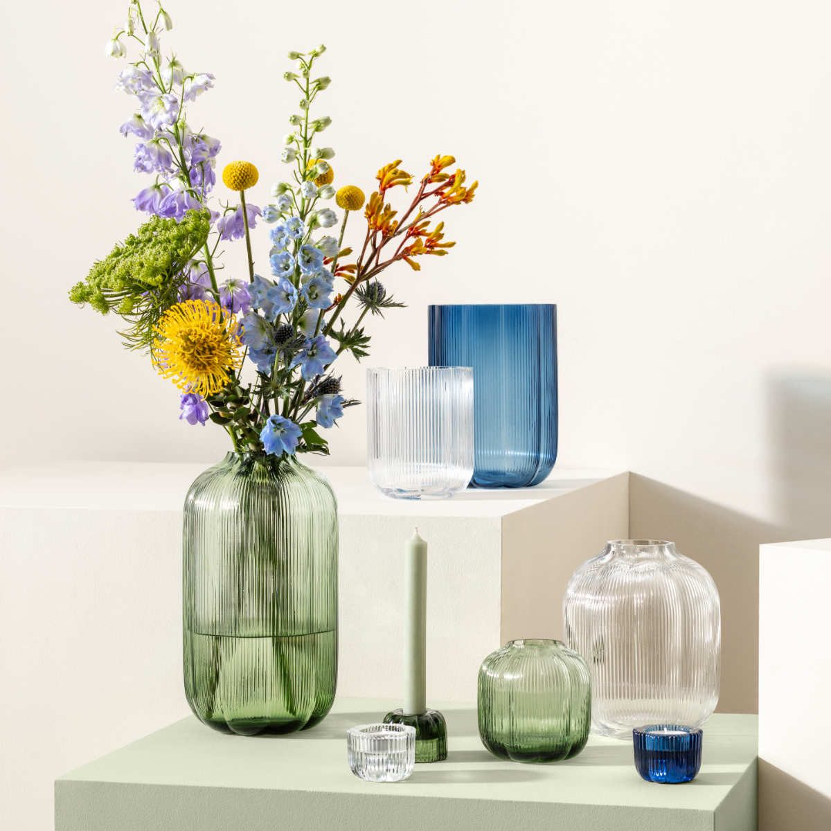 Villeroy & Boch Tischvase Fleur cassis, 28 cm