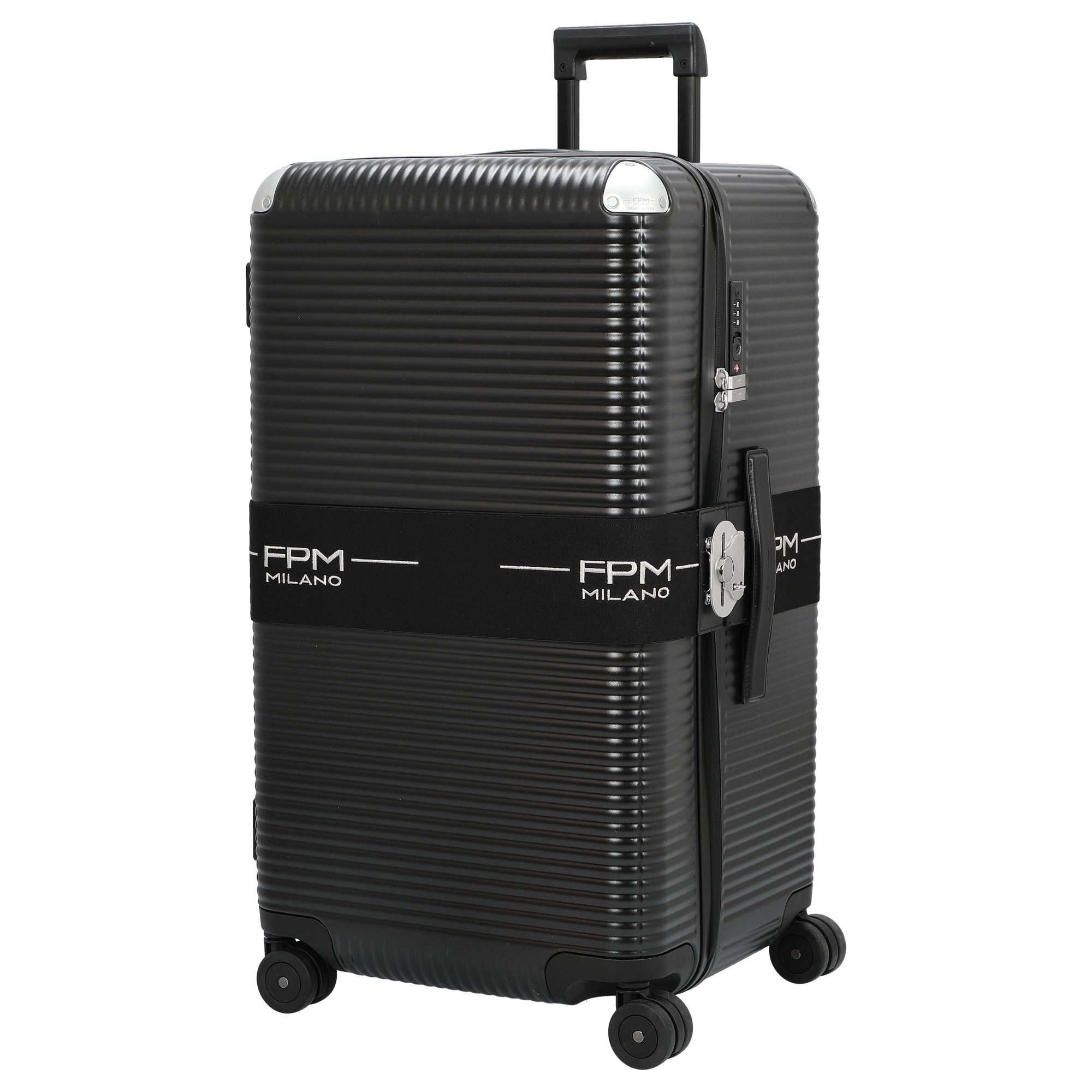 FPM Koffer Milano Bank Zip Deluxe Trunk on Wheels M - 4-Rollen-Trolley M 73 cm, 4 Rollen Rollen