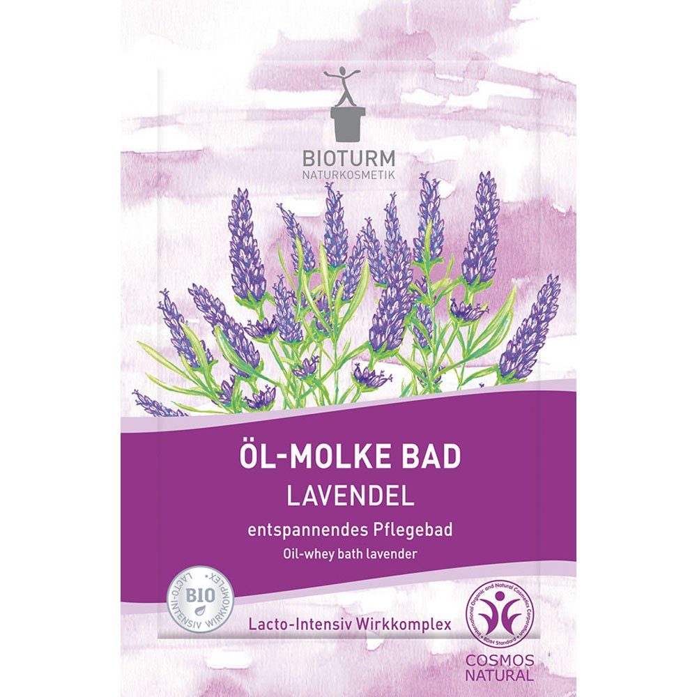 Bioturm Fußbädersalz Öl-Molke Bad Lavendel, 30 ml