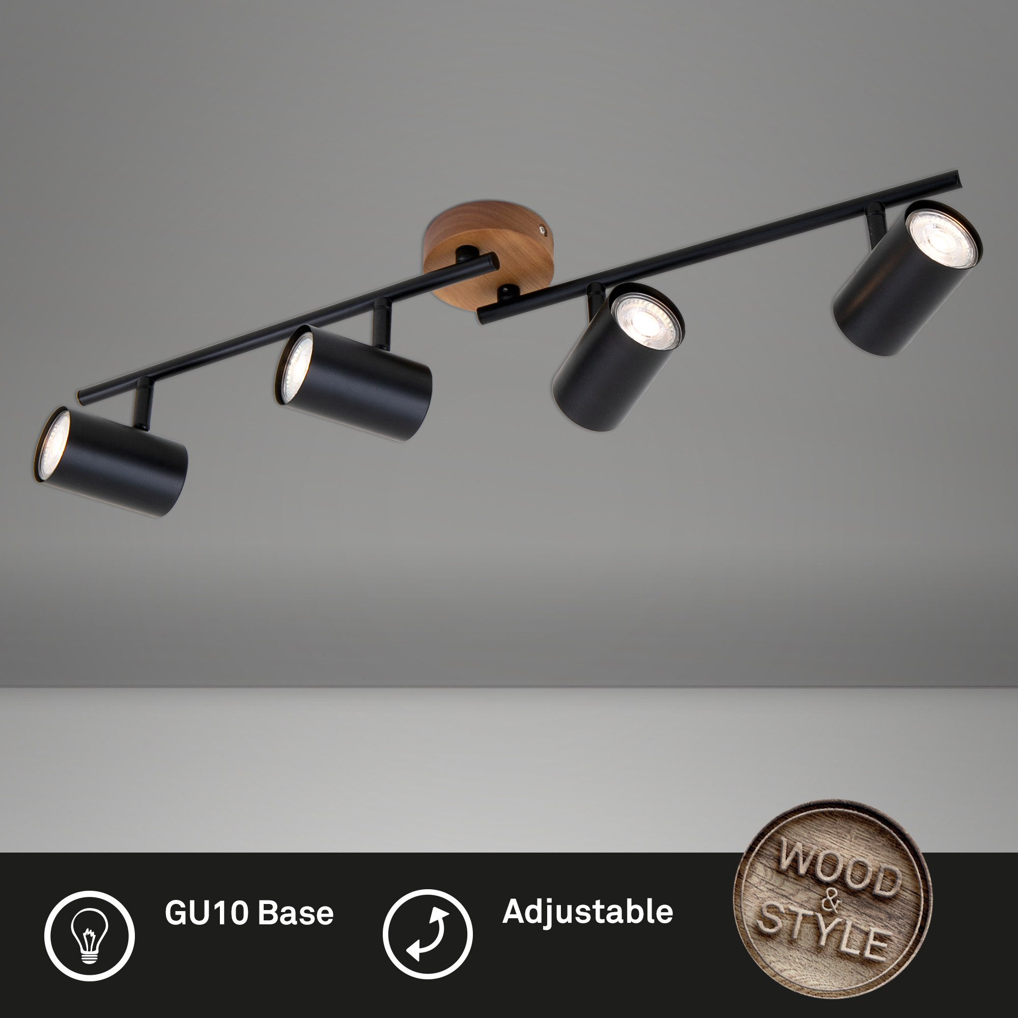 Briloner Leuchten Wandleuchte Wandlampe Extra-Warmweiß Innen günstig online kaufen
