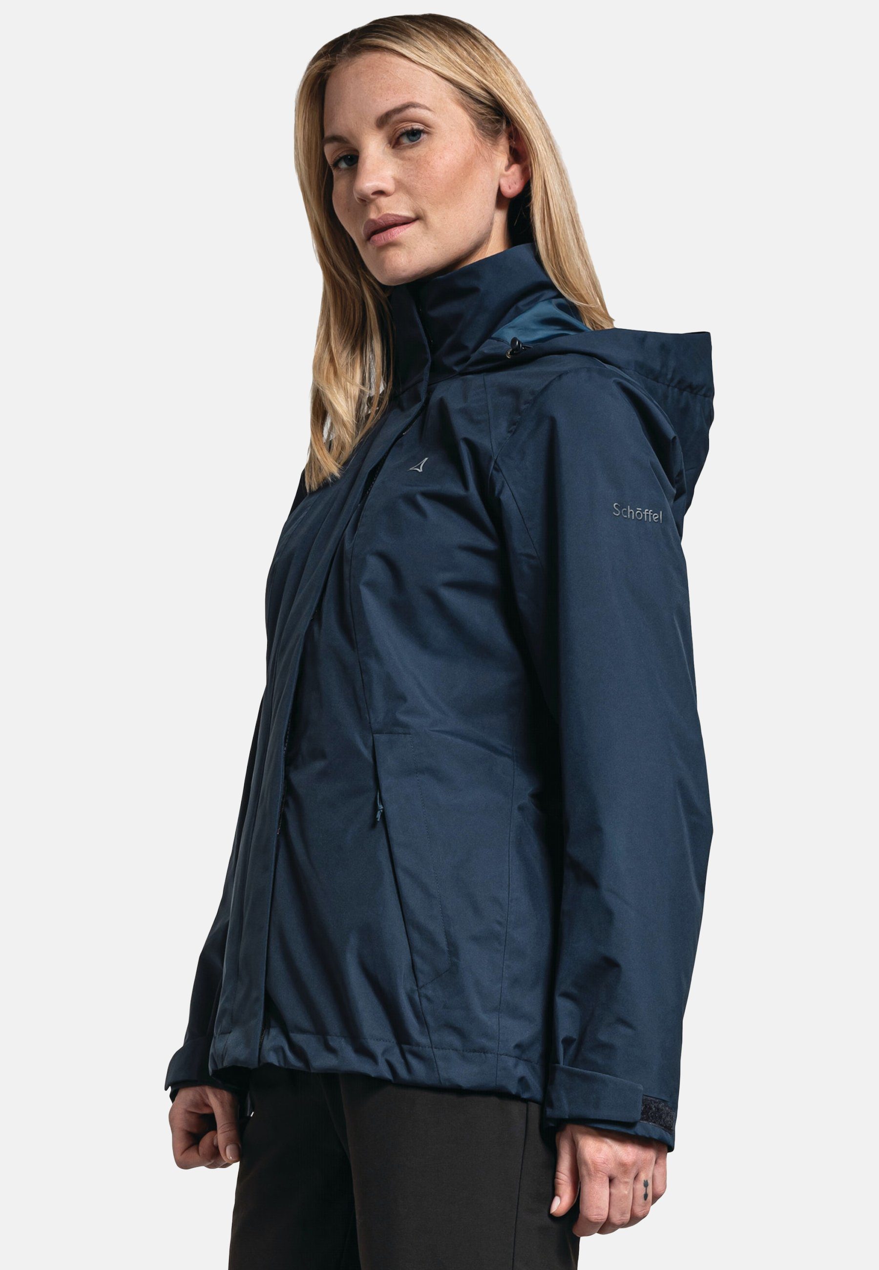 Winterjacke Partinello Schöffel (1-St) dunkelblau