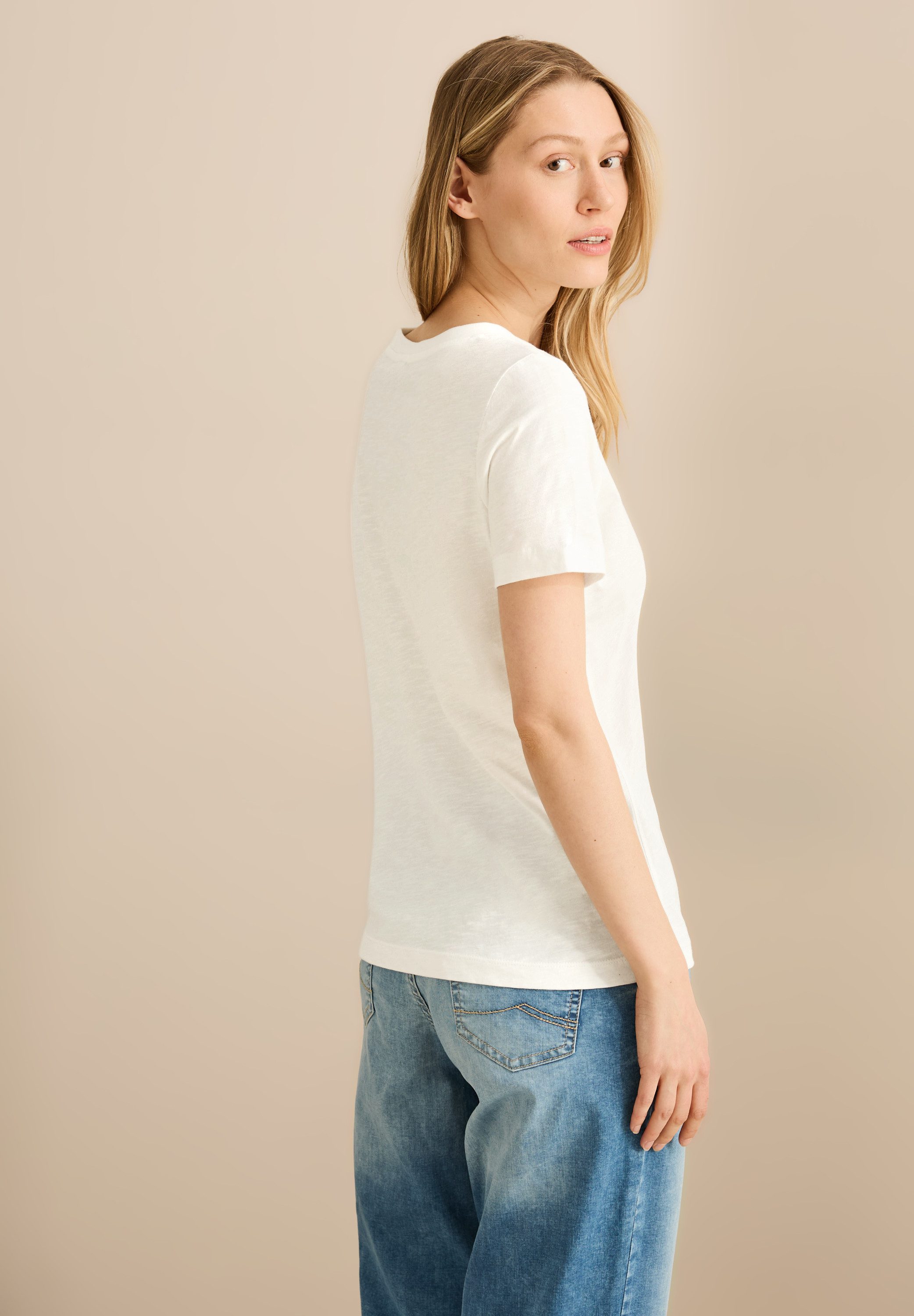 CECIL Print-Shirt aus reiner Baumwolle günstig online kaufen