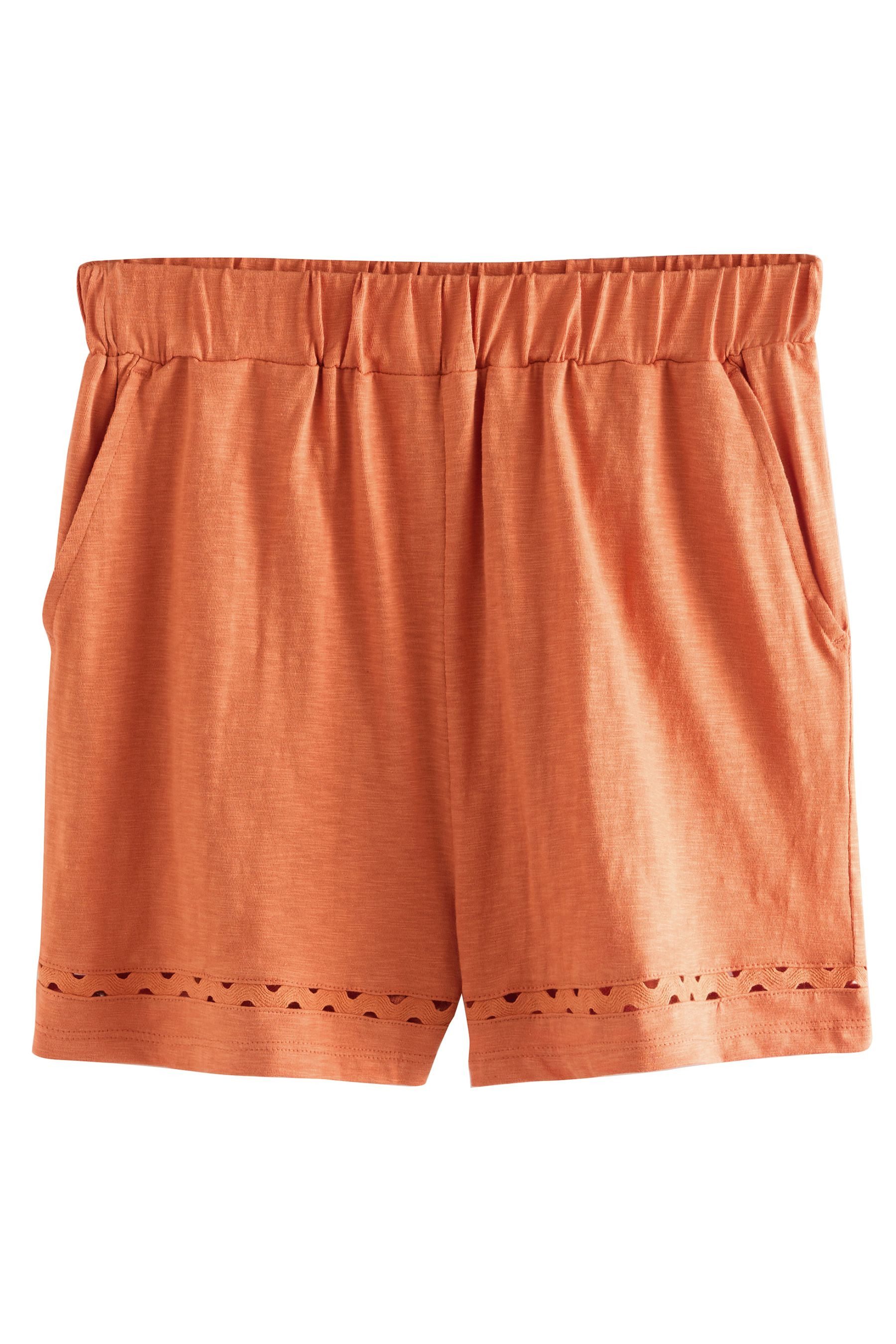 Next Shorts Sommershorts aus 100 % Baumwolljersey (1-tlg) günstig online kaufen
