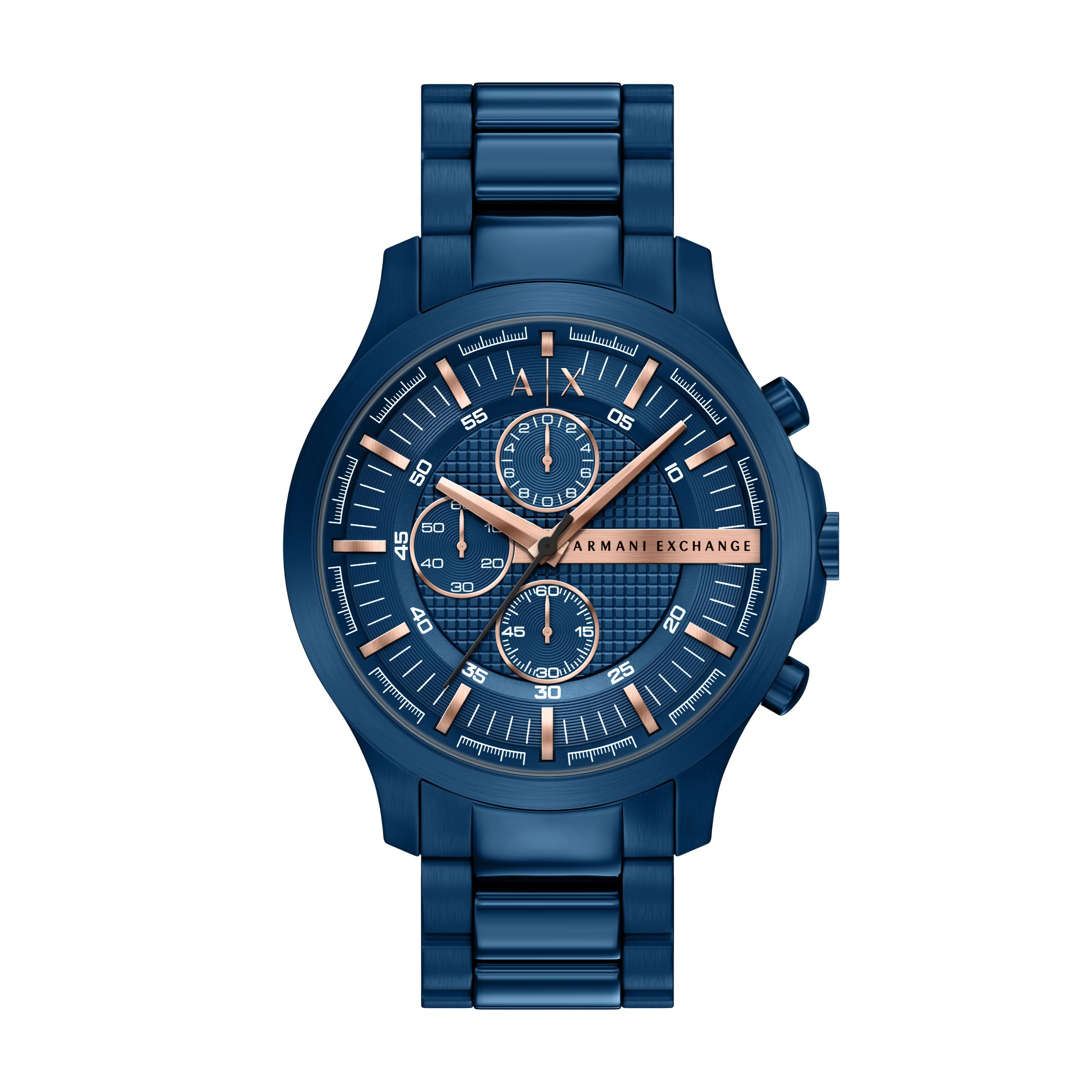 ARMANI EXCHANGE Chronograph AX2468, Quarzuhr, Armbanduhr, Edelstahlarmband, analog, Stoppfunktion