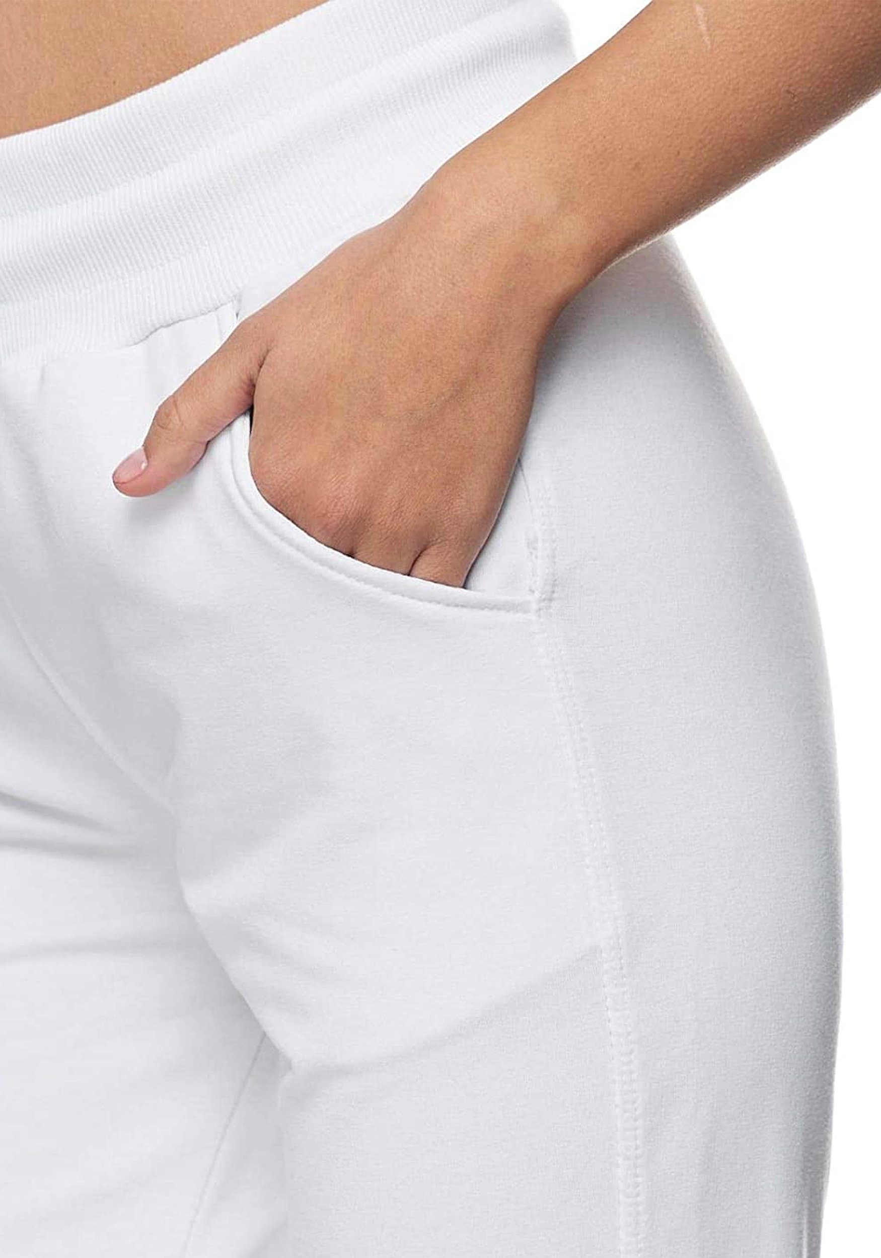 JEEL Sweathose Jogginghose Damen (1-tlg) Slim Fit, Baumwolle, Lycra – Bild 4 von 5