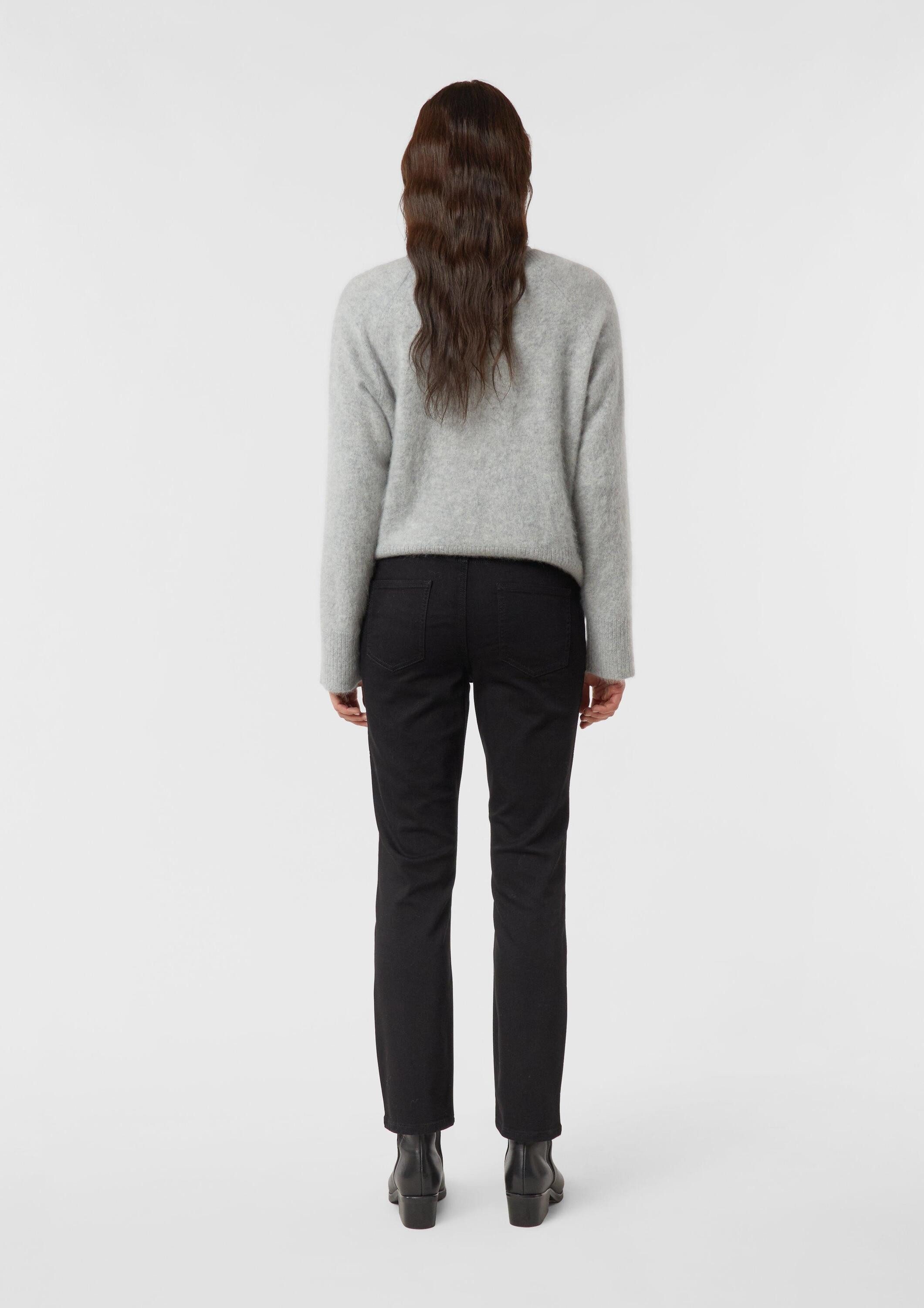 comma Slim-fit-Jeans Jeans-Hose Ankle-Jeans mit Slim Leg