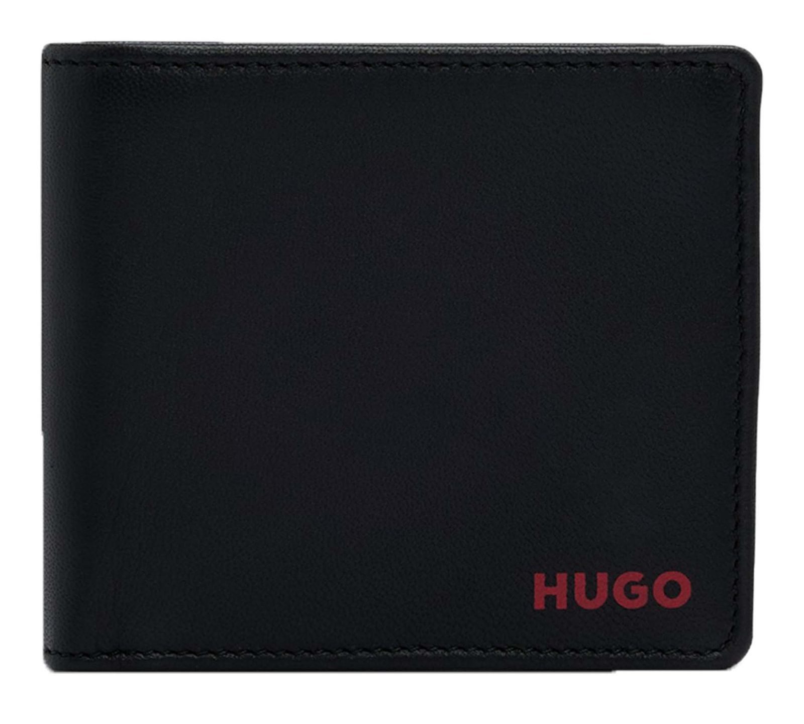 HUGO Geldbörse Wallet, aus echtem Schafsleder günstig online kaufen