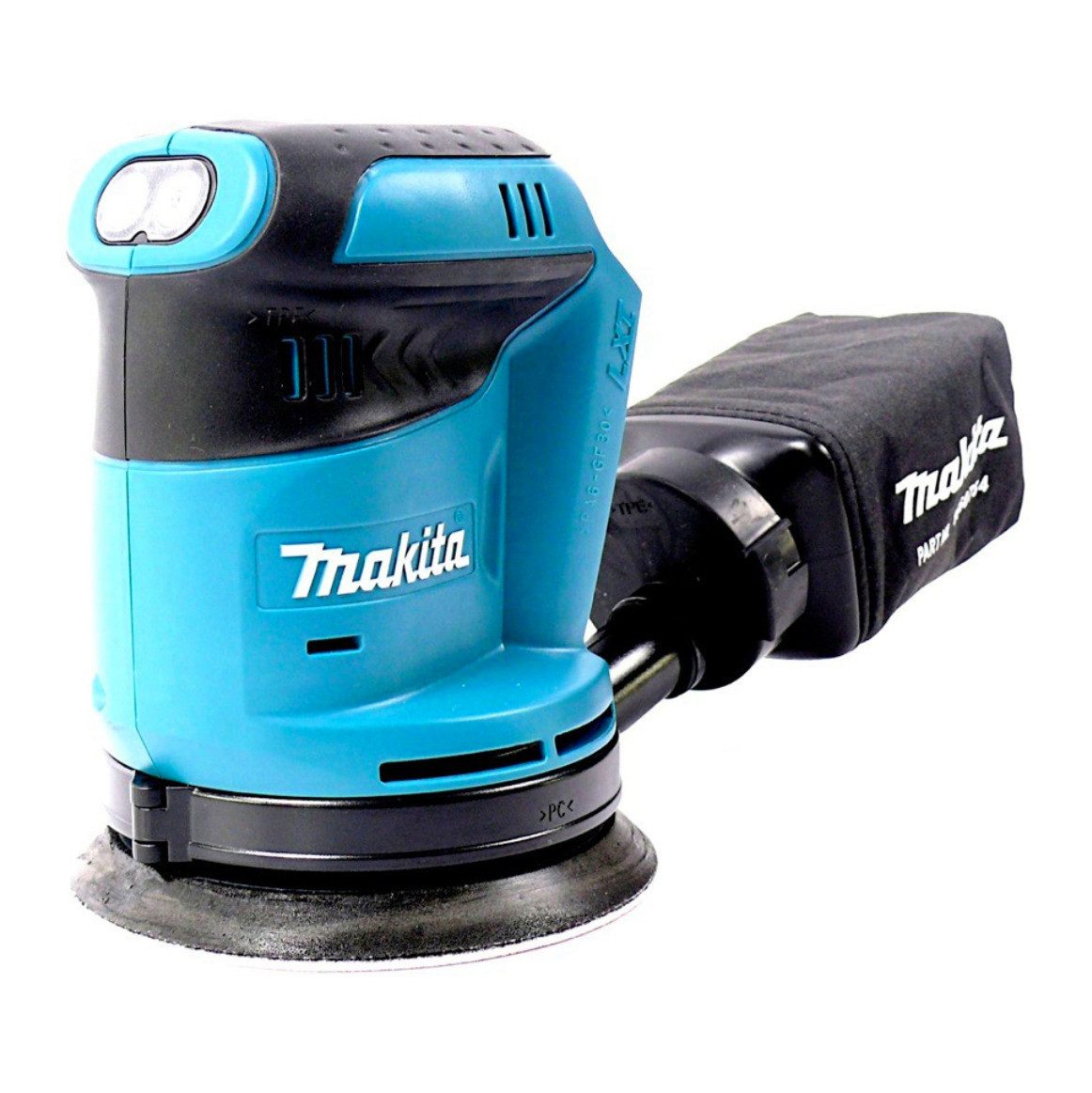 Makita Akku-Exzenterschleifer BBO 180 RFJ 18V Li-ion Akku Exzenterschleifer + 2x Akku 3,0Ah