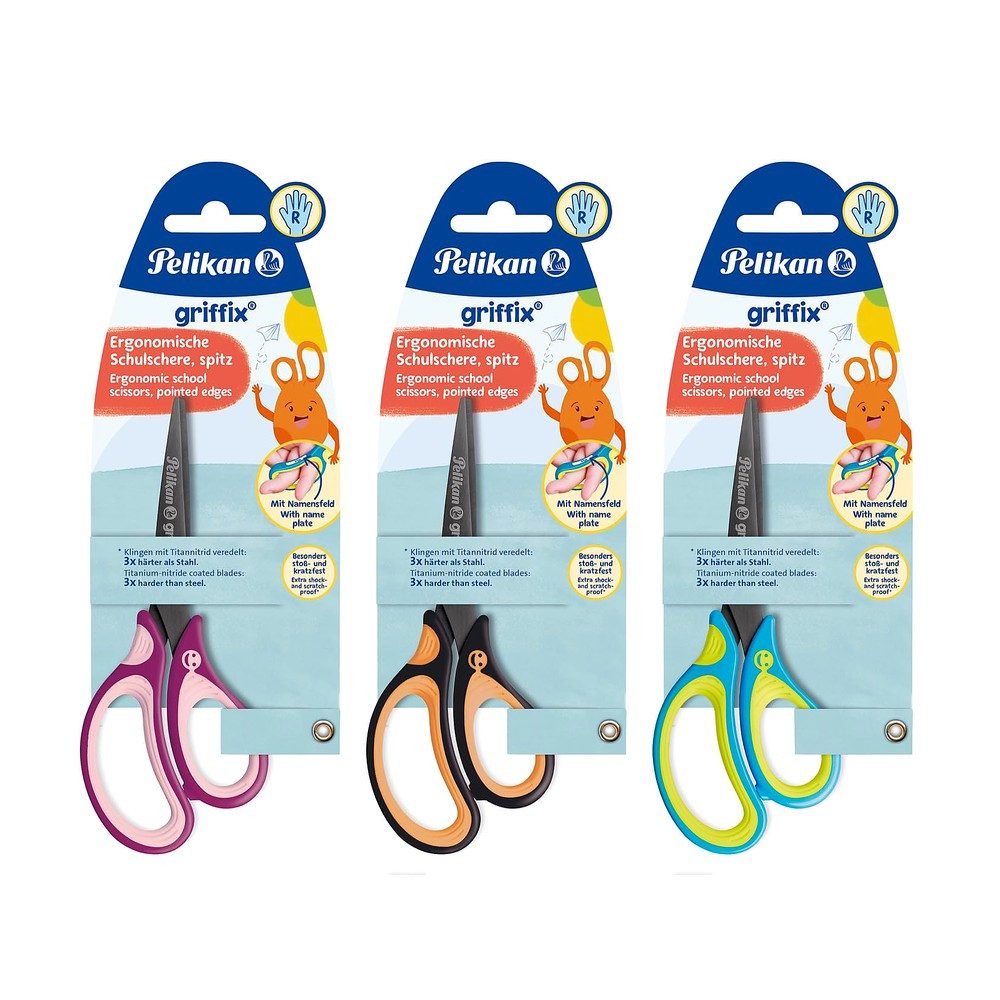 Pelikan Papierscheren griffix RH, (1-tlg), farbe