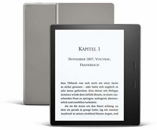 Amazon Amazon Kindle Oasis eBook Reader, 8 GB, Leselicht Tablet (7", 8 GB, Kindle OS)