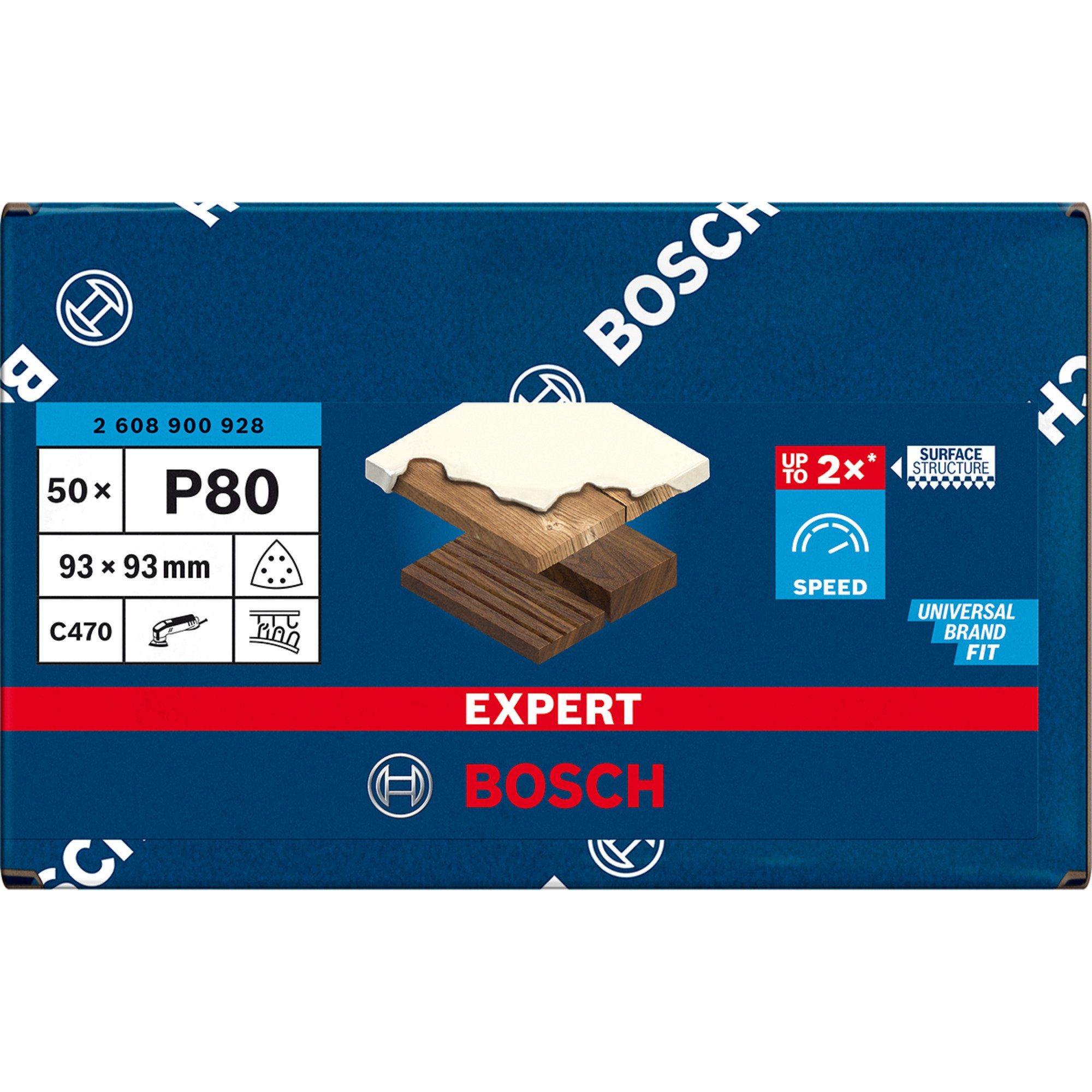 Thumbnail - Bosch Professional Schleifpapier Bosch Professional Expert C470 Schleifblatt, 93mm