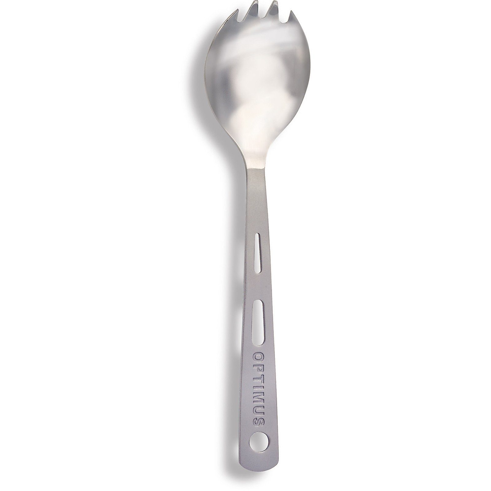 OPTIMUS Besteck-Set Spork Löffel Gabel XL Camping Besteck, 100% Titan, Outdoor Trekking Essen Titan Lang