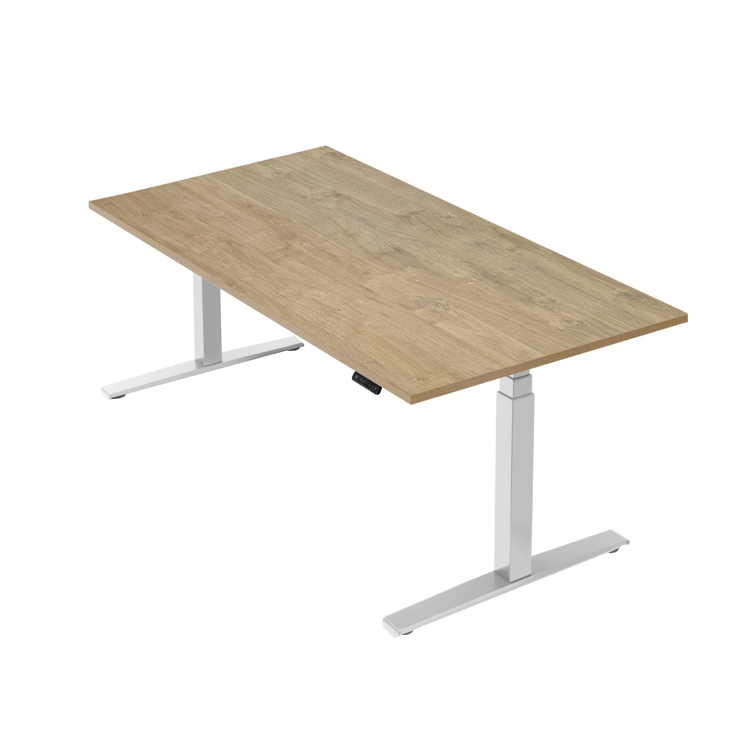 boho office® Schreibtisch Basic Line, Weiß günstig online kaufen