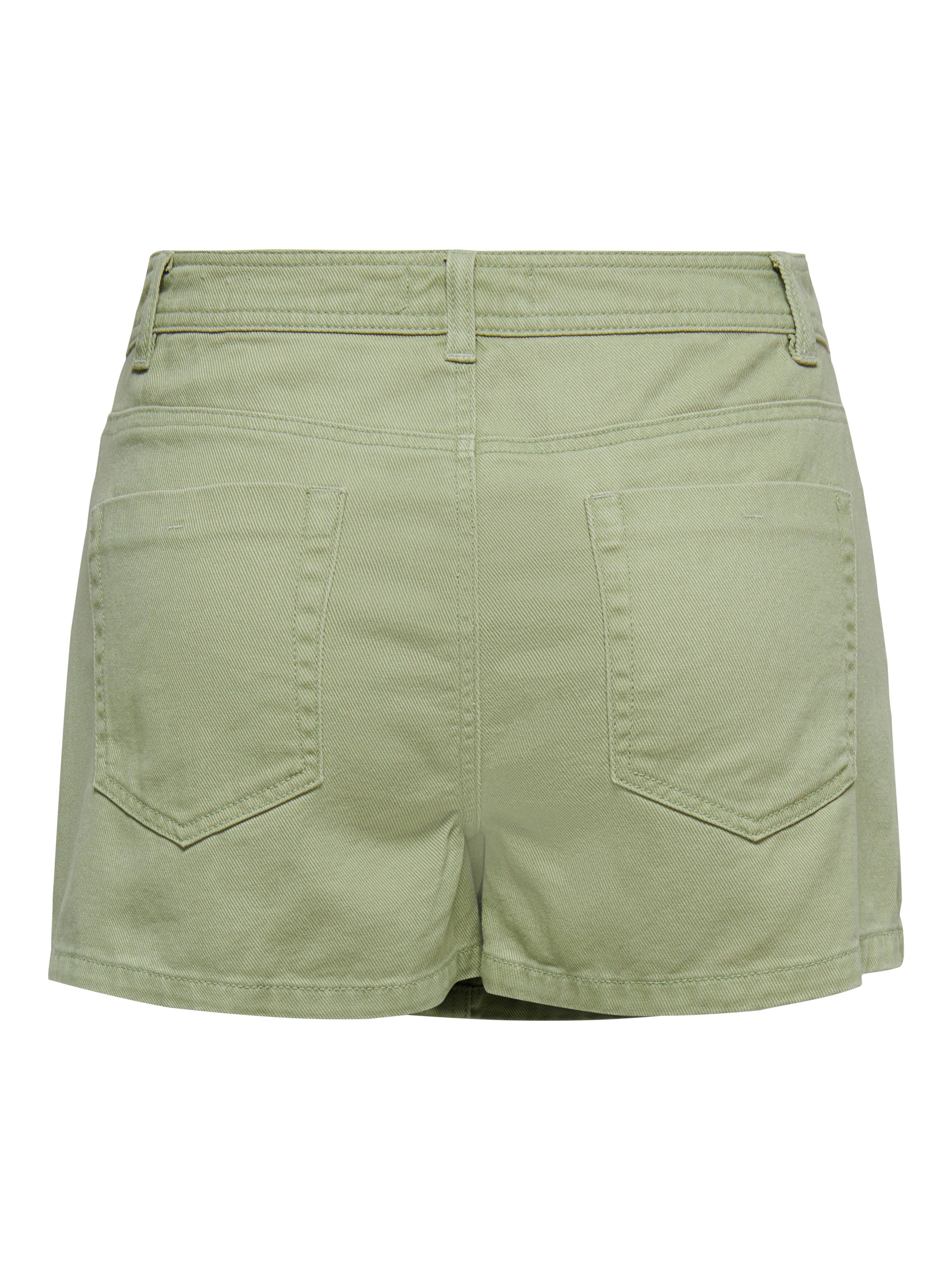 ONLY Hosenrock ONLLESLY REG COL SKORT PNT Baumwolle, Regular Waist