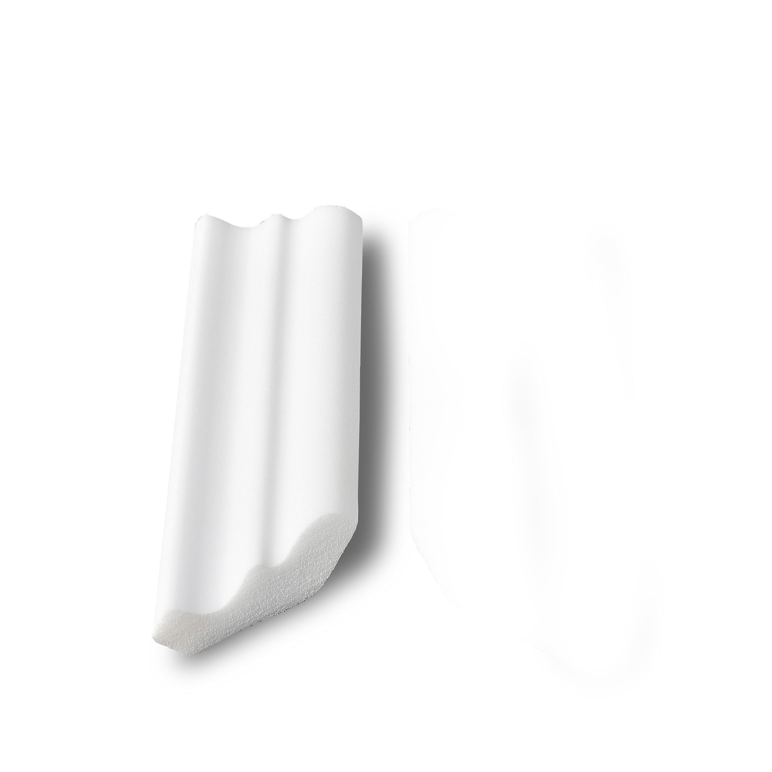 Thumbnail - Decosa Zierleiste Decosa Deckenleiste D50 (Silvana), 40 x 50 mm, Länge: 2 m, Kleben, Polystyrol (Styropor), 4-St., Zuges...
