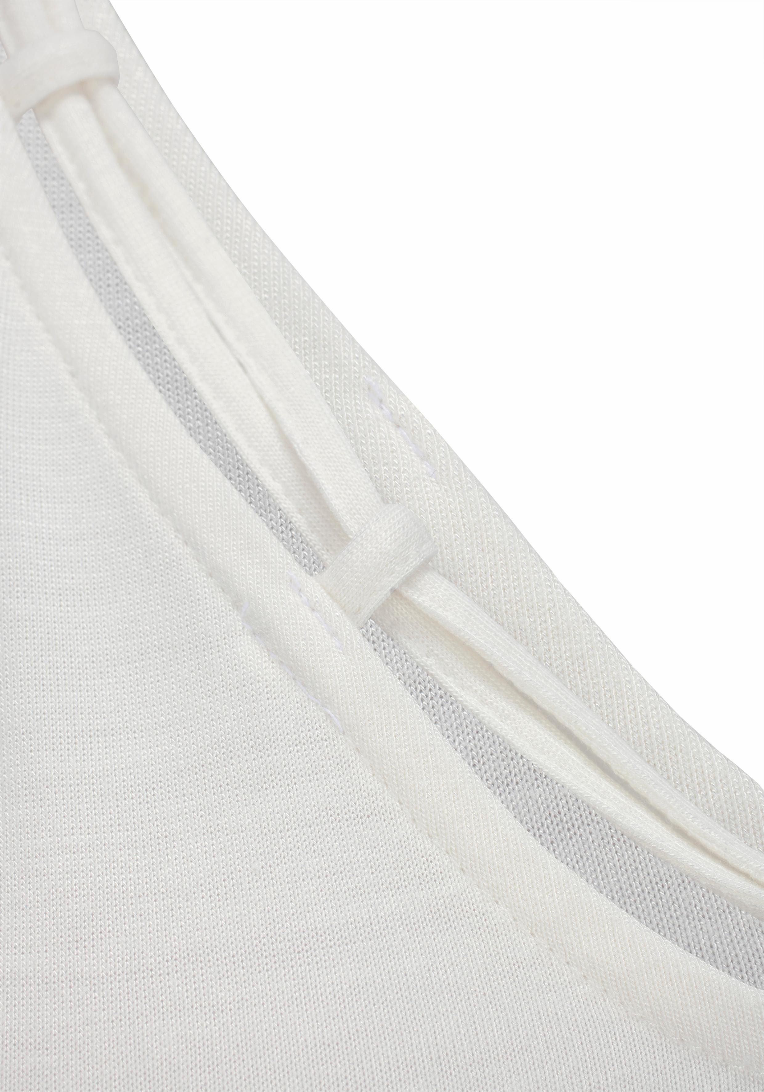 s.Oliver T-Shirt mit Zierbändern am Ausschnitt, Kurzarmshirt, sommerlich – Bild 5 von 5