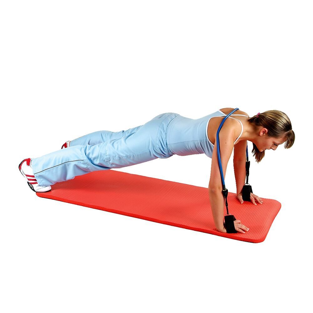 Bodylastics Stretchband Fitness-Tube-Set, Alle Muskelgruppen werden trainiert