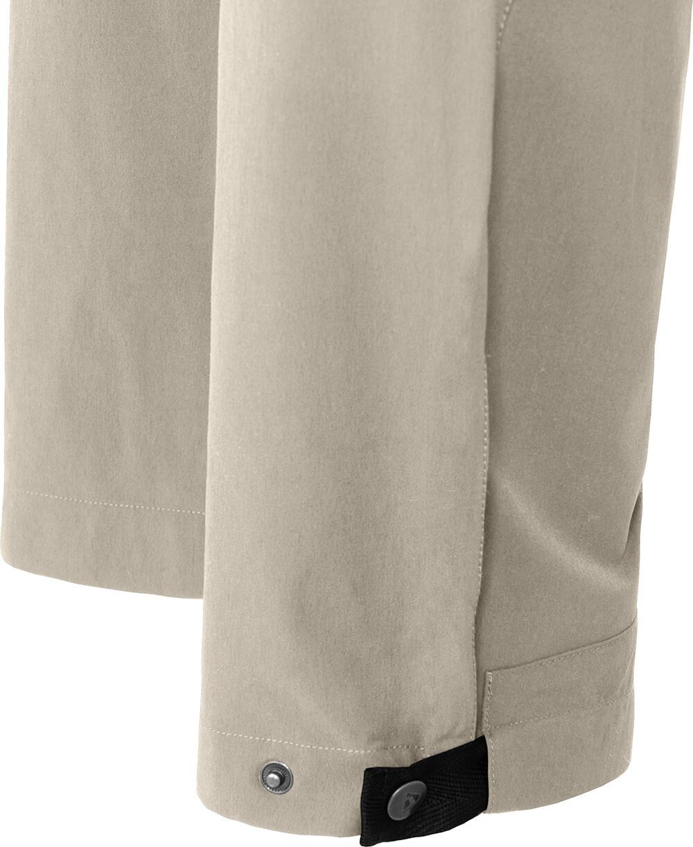 Bergson Outdoorhose BOGONG Herren Wanderhose, vielseitig, viele Taschen, Normalgrößen, hell beige