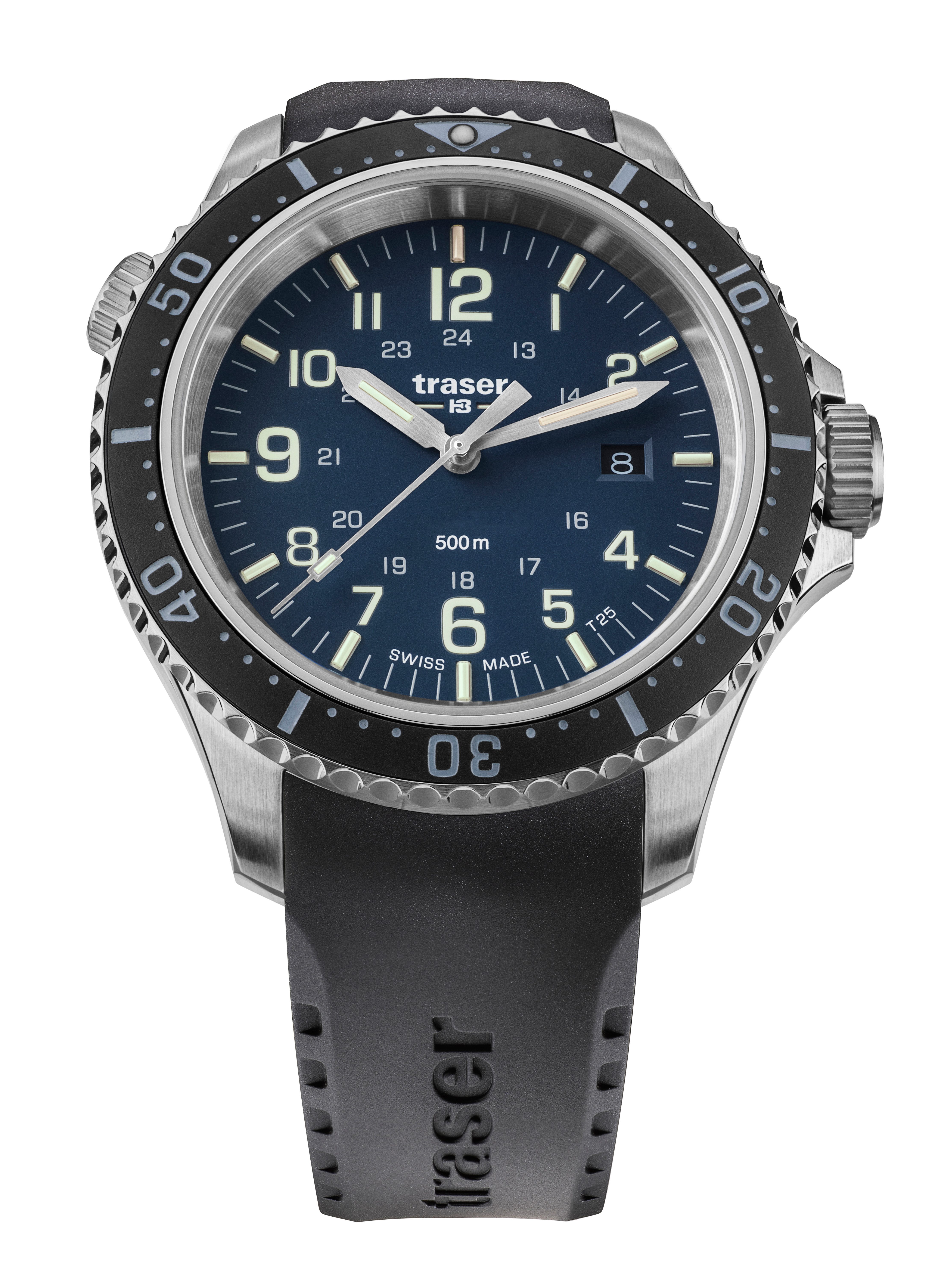 Traser Schweizer Uhr P67 Diver Blue - 109374
