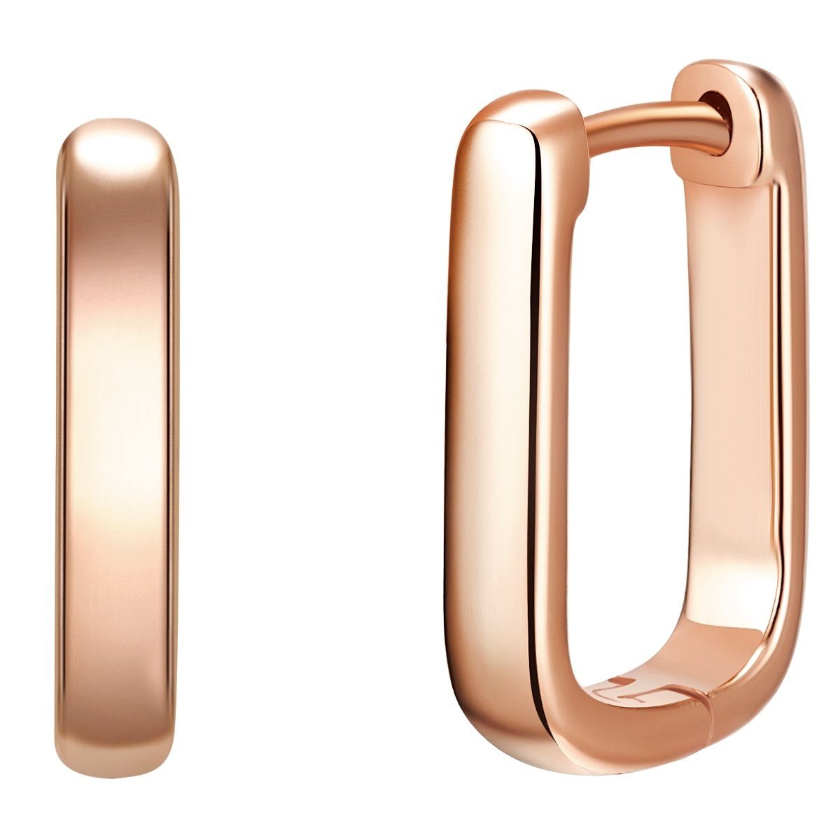 Glanzstücke München Paar Creolen rosegold, aus günstig online kaufen