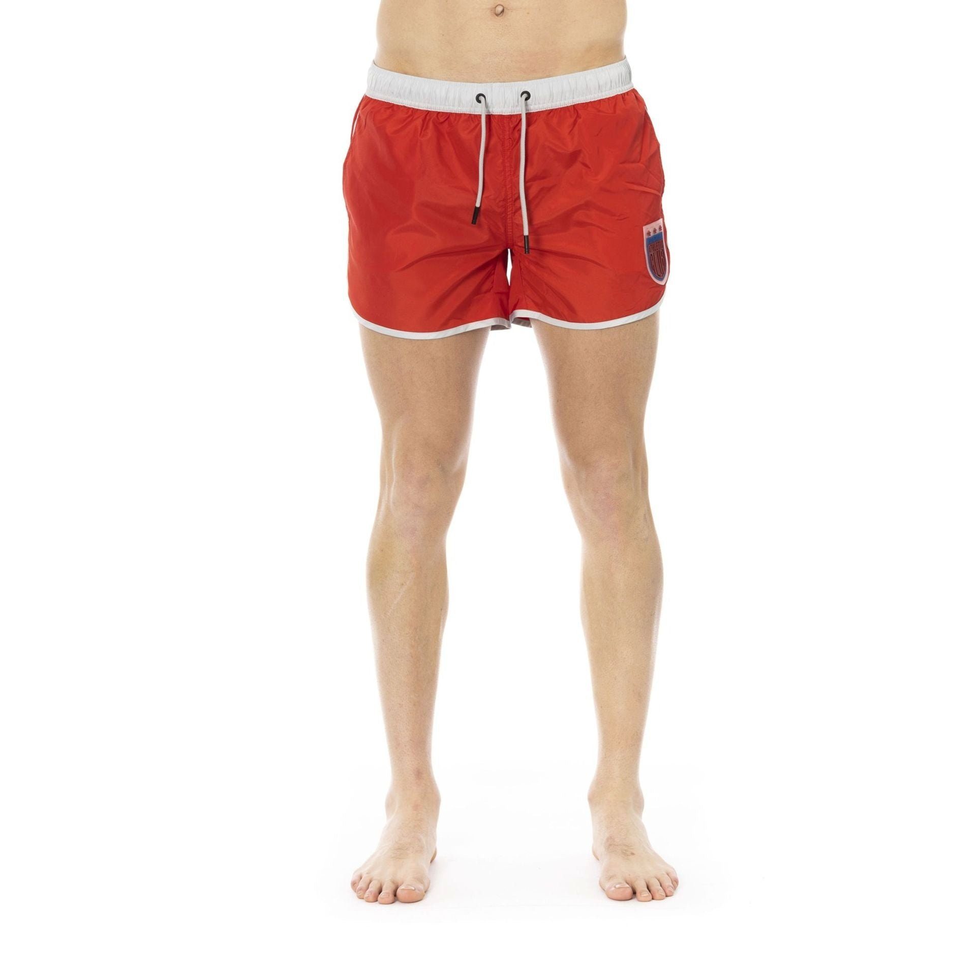 deinen Bikkembergs Herren Sommerurlaub Beachwear, für Boxer-Badehose Rot Boxershorts, Must-Have Bikkembergs