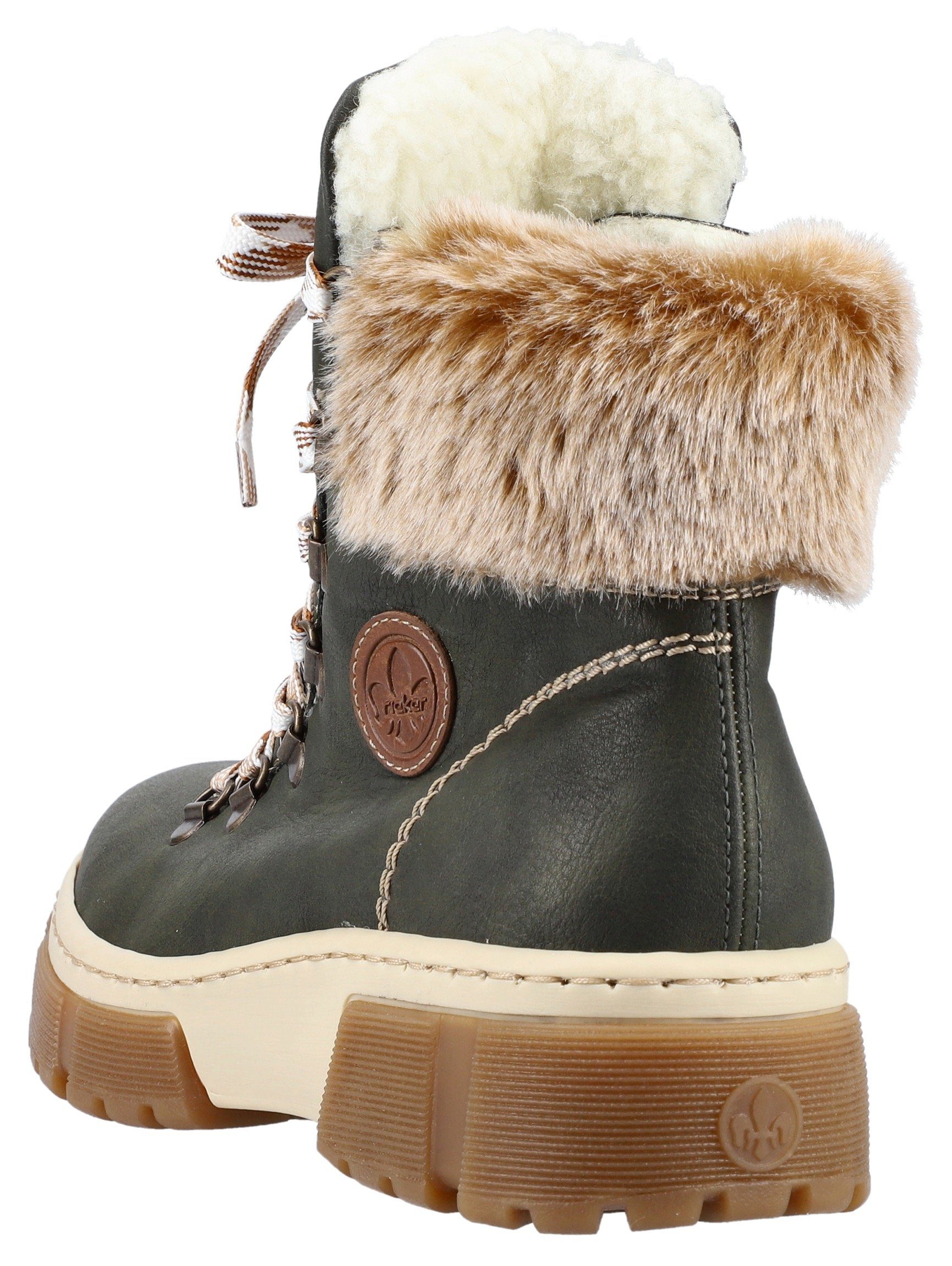 Rieker Winterboots, Winterstiefelette, Schnürboots, Plateau, mit günstig online kaufen