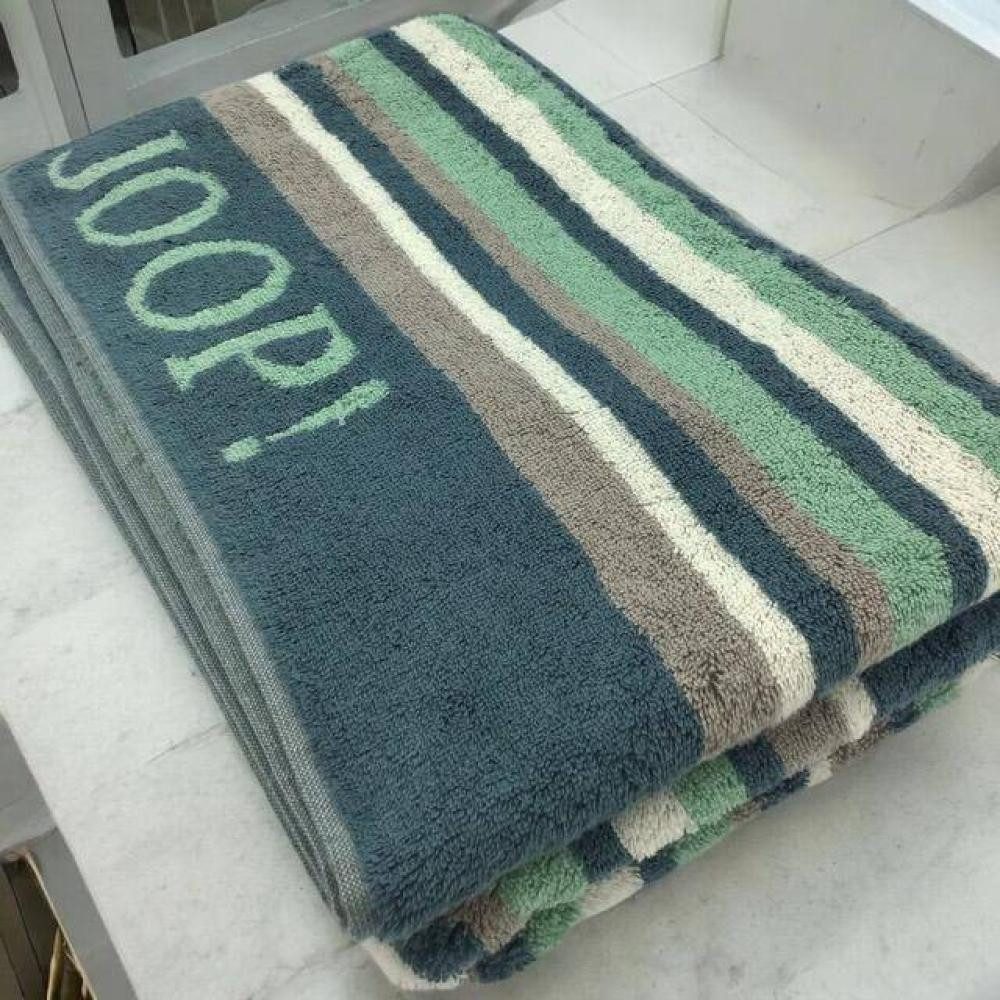 JOOP! Handtücher Move Stripes 1691 Aqua, Baumwolle