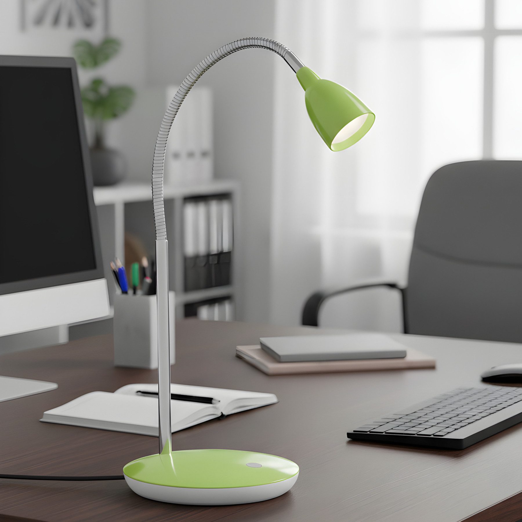 Brilliant LED Schreibtischlampe "Anthony" flexible Tischlampe, 2,2 W Lesela günstig online kaufen