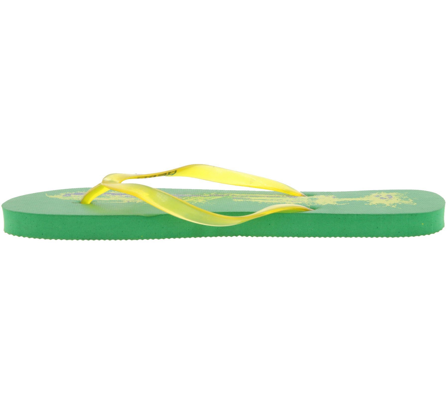 Head »HEAD Slipper Schwimm-Schuhe coole Damen Bade-Latschen Brasilien  Flagge Zehentrenner Grün/Gelb« Outdoorschuh online kaufen | OTTO
