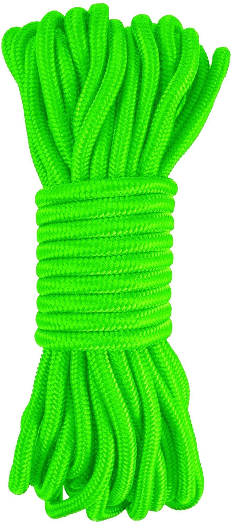 normani Seil Allzweck-Outdoor-Seil 9 mm x 15 m Manning, Stabiles Polypropylen-Seil, belastbar bis 450 kg