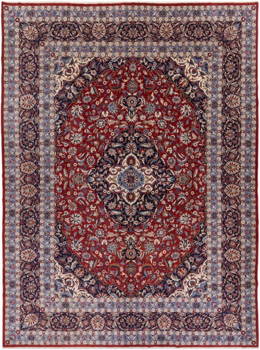 Orientteppich Isfahan 310x410 Handgeknüpfter Orientteppich / Perserteppich, Nain Trading, rechteckig, Höhe: 6 mm
