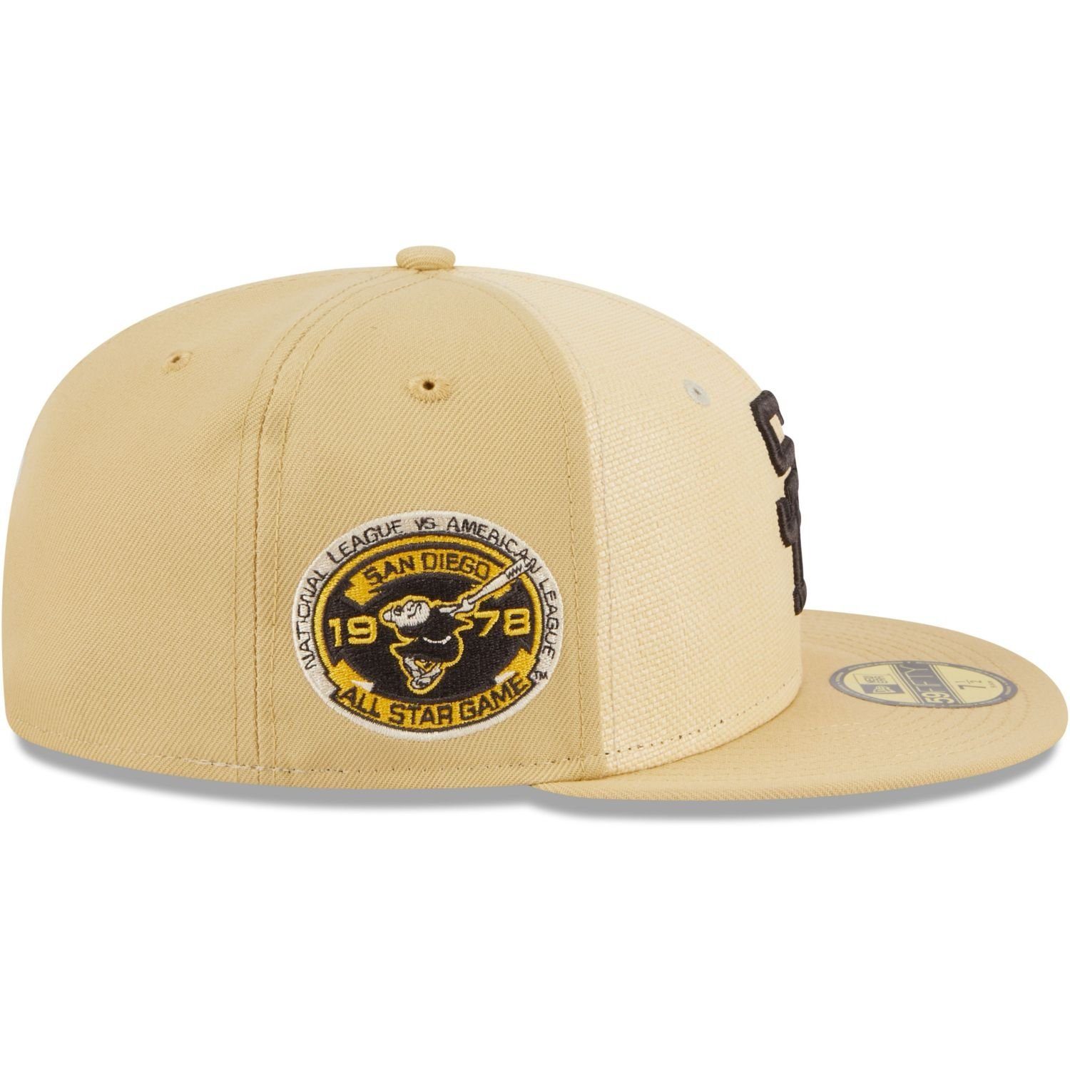 RAFFIA Cap Fitted New 59Fifty Era Diego San Padres