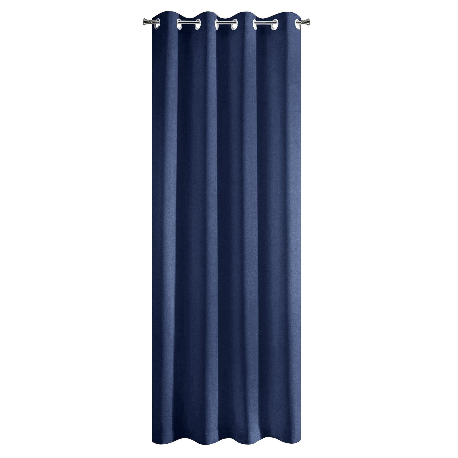 Eurofirany Vorhang Einfarbiger Vorhang – Blickdichter Stoff mit matter Ober günstig online kaufen