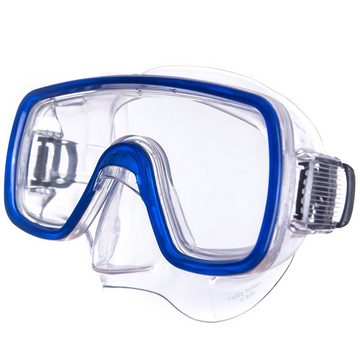 Salvas Schnorchel Set Kalua Tauchmaske + Schnorchel Taucher Maske, Schwimm Brille Erwachsene