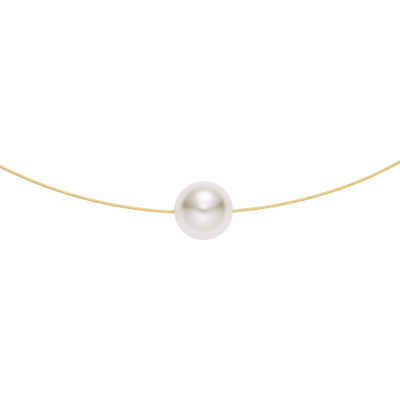 Heideman Collier »Perlenkette goldfarbend« (inkl. Geschenkverpackung), mit einer Perle
