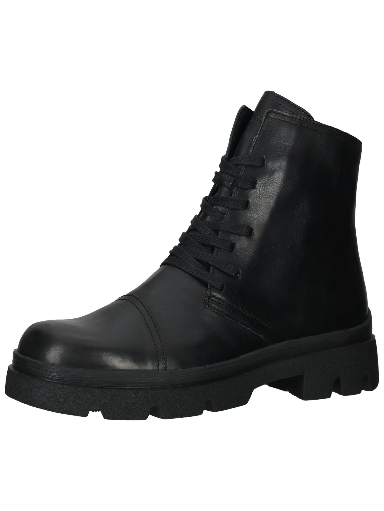 Think! Think! Stiefelette Glattleder Schnürstiefelette