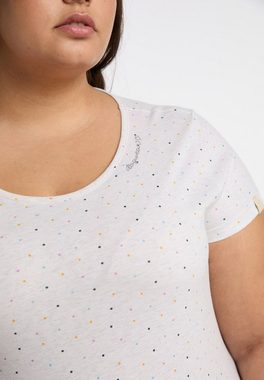 Ragwear T-Shirt MINTT DOTS PLUS Nachhaltige & vegane Mode Damen