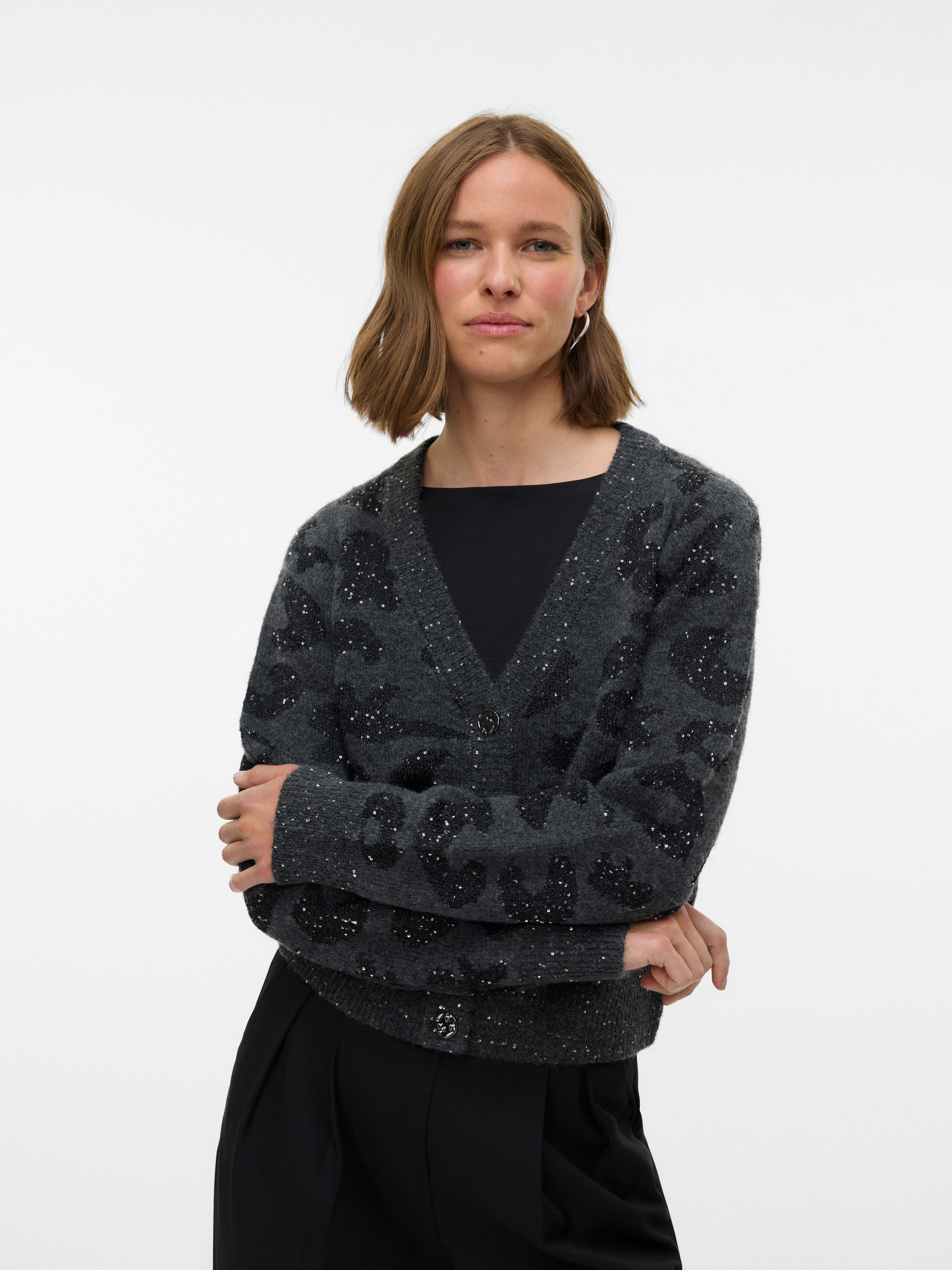 Vero Moda Strickjacke VMZUZU LS V-NECK CARDIGAN günstig online kaufen