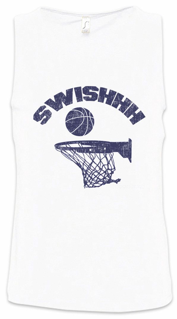 Tanktop Swishhh Ärmelloses T-Shirt Streetballcourt Streetball Player Center