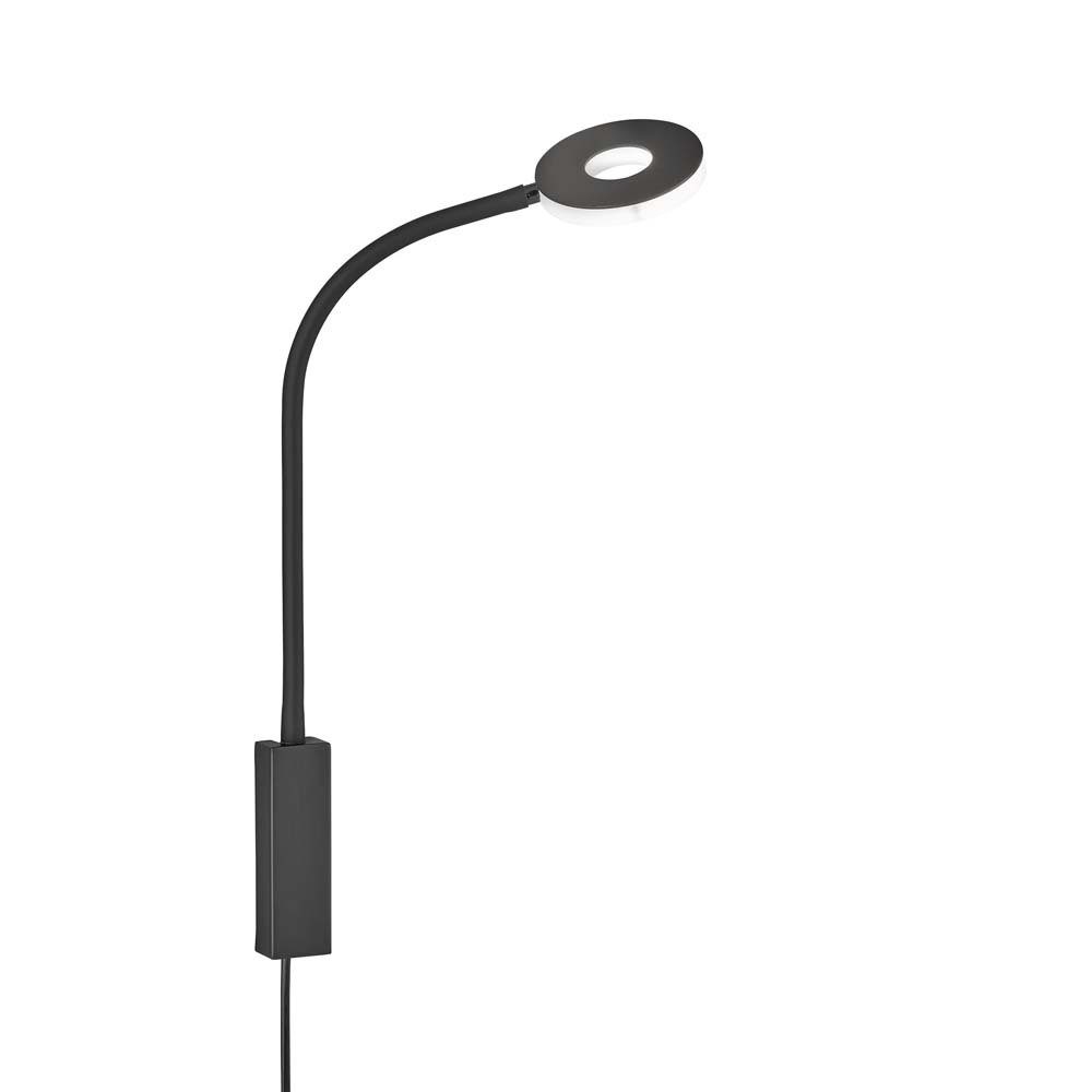 FISCHER & HONSEL Wandleuchte, LED-Leuchtmittel fest verbaut, Warmweiß, Wandleuchte Wandlampe Schlafzimmerlampe LED Leseleuchte Flexo-Arm