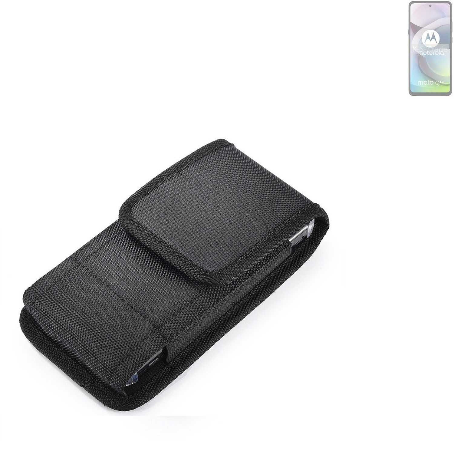 K-S-Trade Kameratasche für Motorola Moto G 5G (2024), Holster Gürteltasche Holster Gürtel Tasche wasserabweisend Handy
