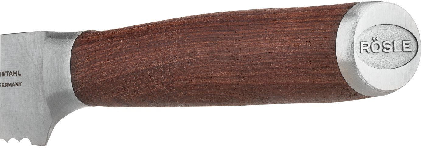 RÖSLE Brotmesser Masterclass, mit Wellenschliff, Made in Solingen, Klingenspezialstahl