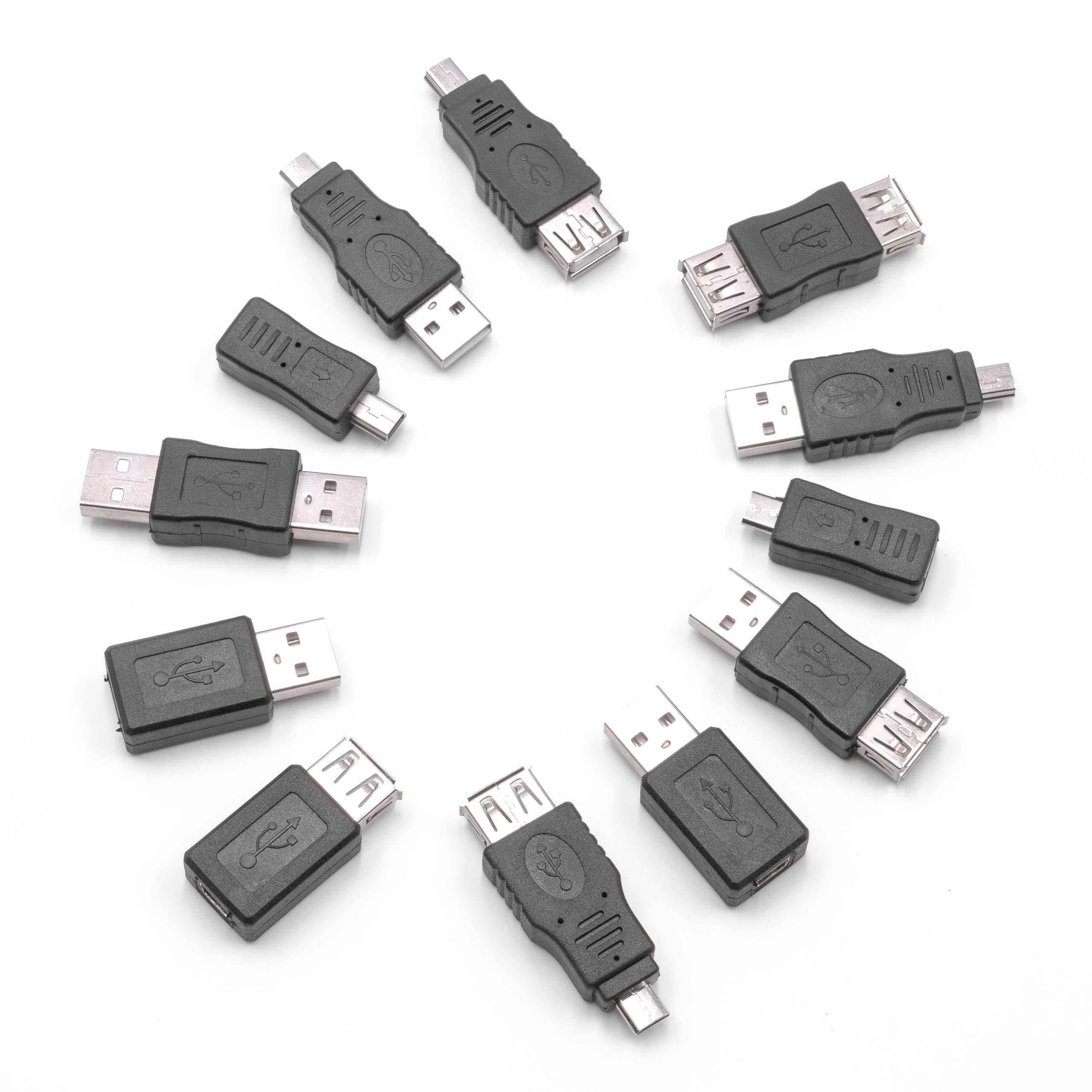 vhbw für Tablet / Mobilcomputer / Mobilfunk USB-Adapter