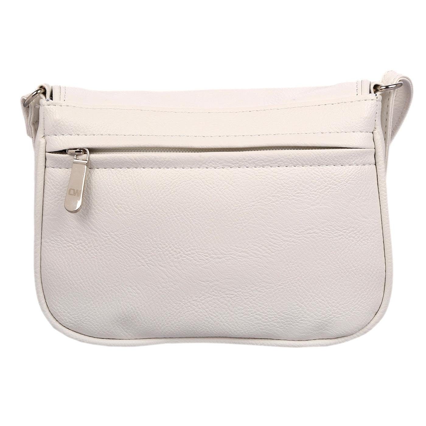 Christian Wippermann Henkeltasche Christian Wippermann Kleine Damen Handtasche (1 tlg), Umhängetasche Party Ball Disco