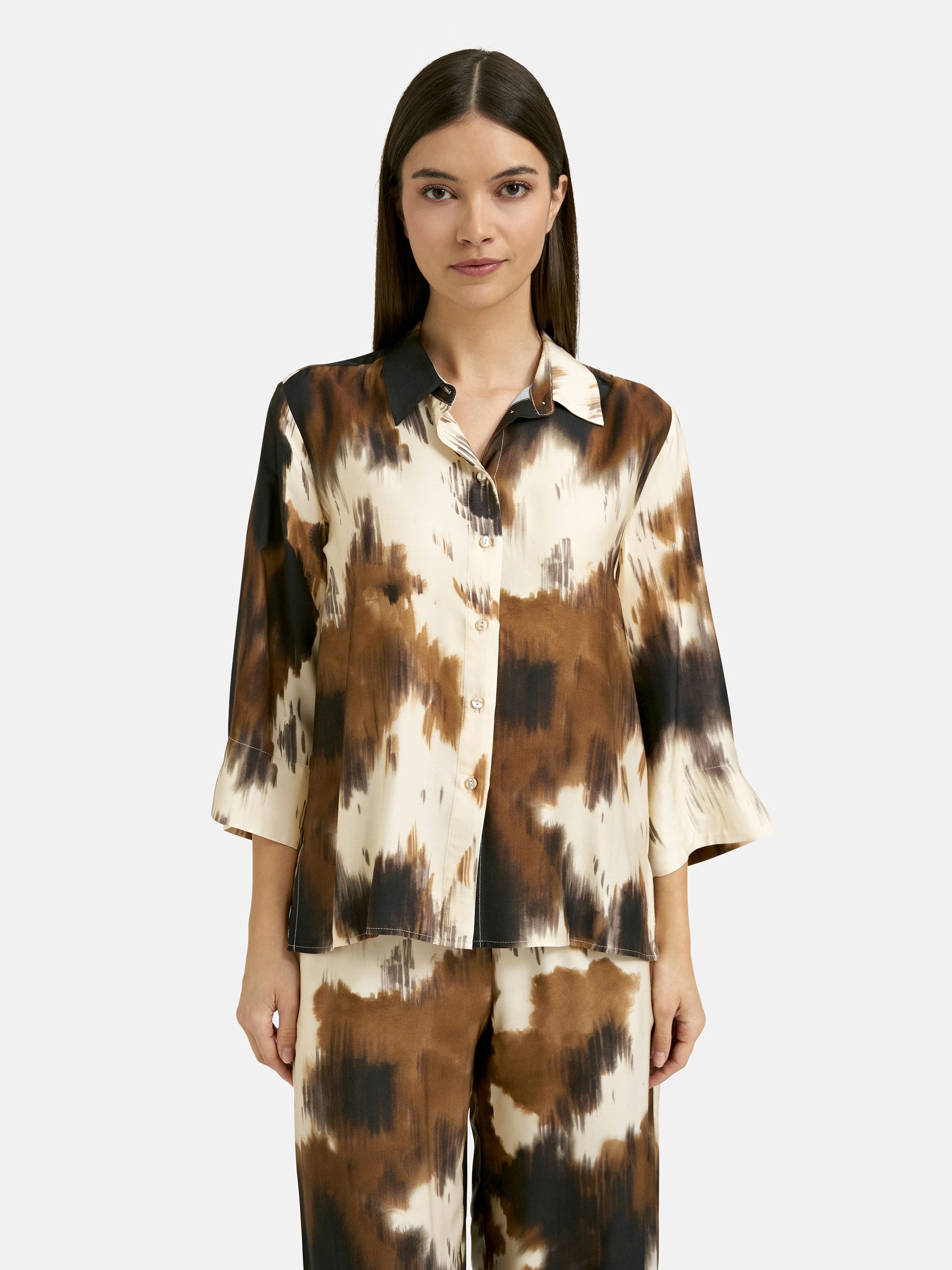 Smith & Soul Kurzarmbluse mit All Over Print