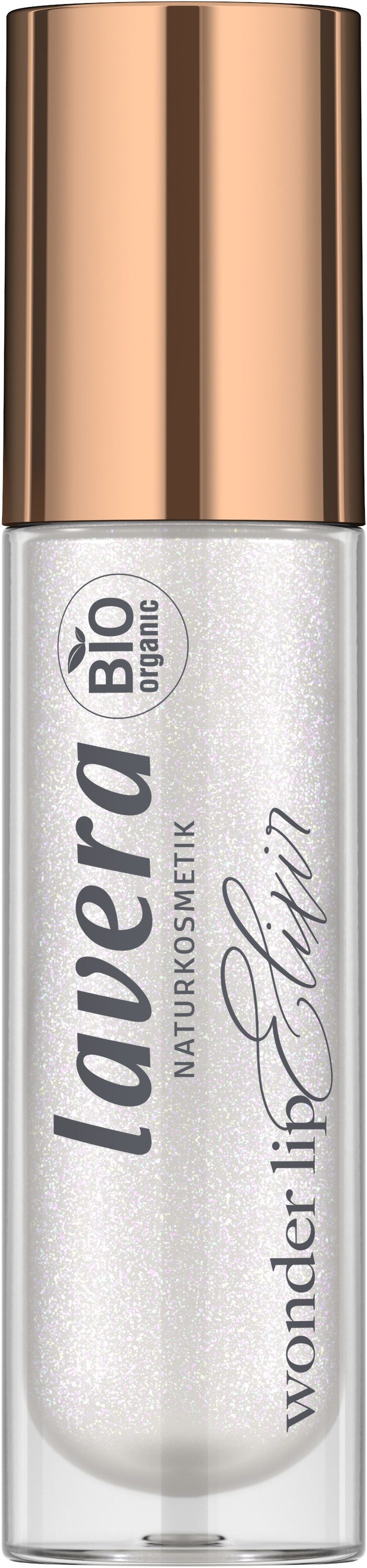 lavera Lipgloss Wonder Lip Elixir -Frosted Opal 01-, 1-tlg.
