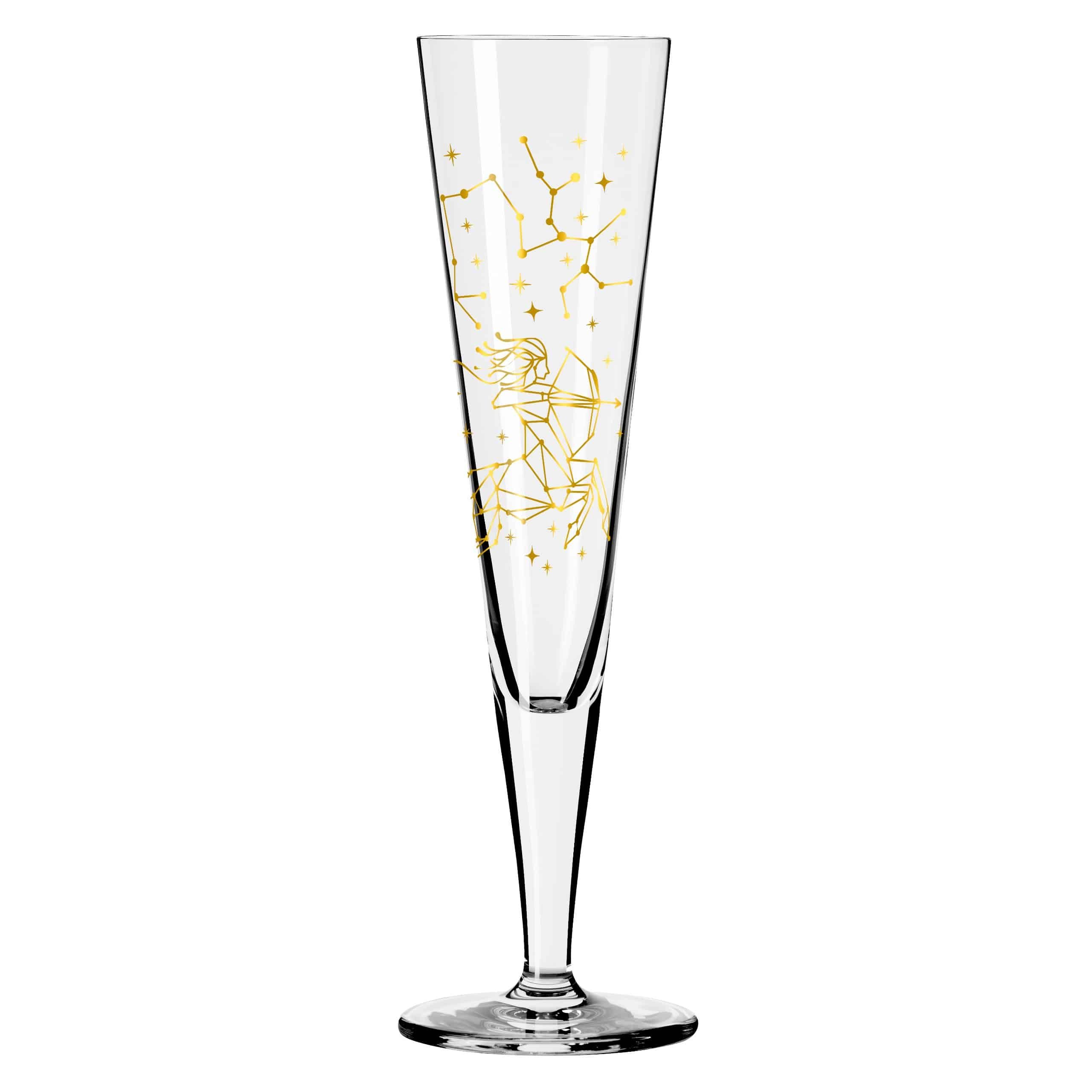 Ritzenhoff Champagnerglas Astro, Kristallglas